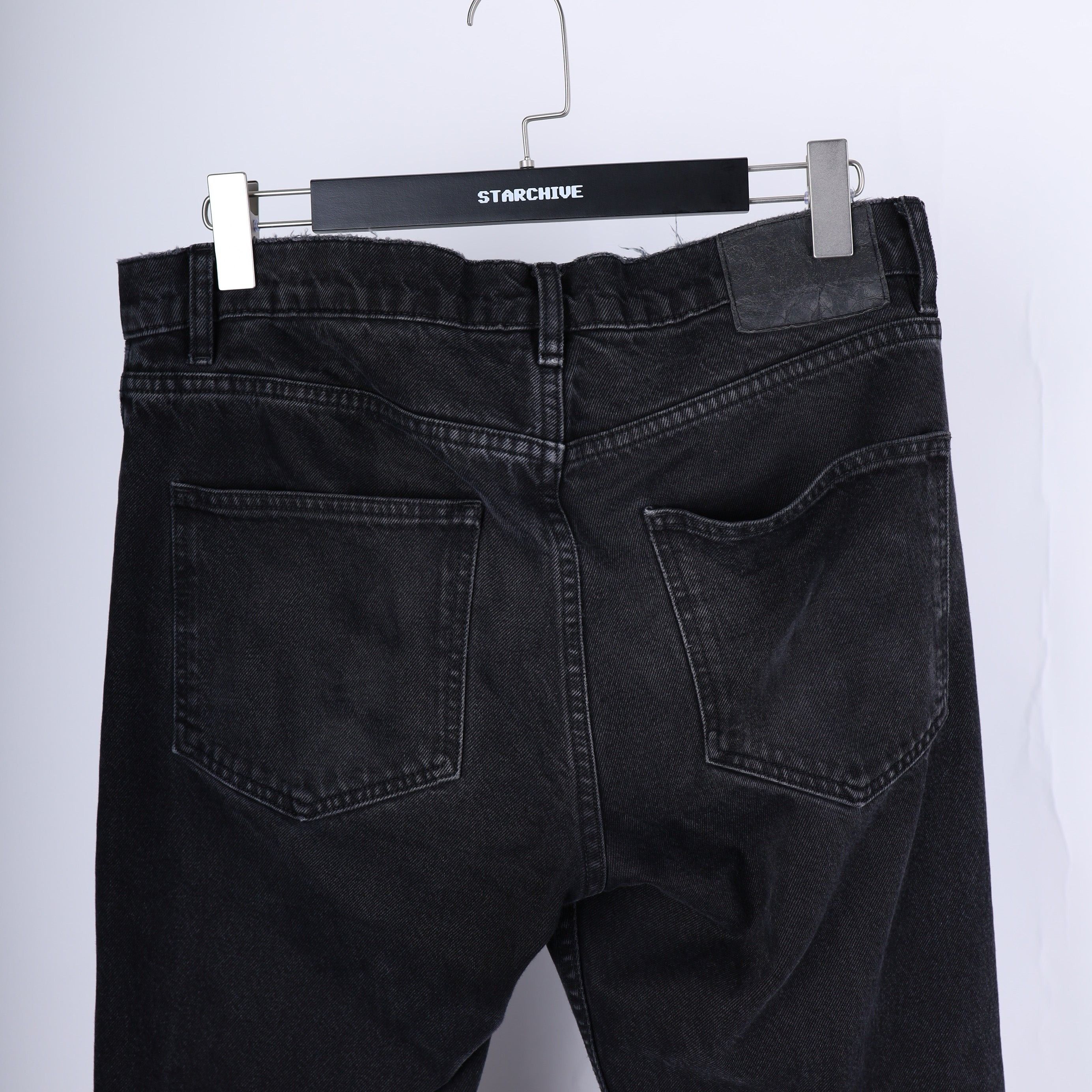 Enfants Riches Deprimes ERD DISTRESSED BLACK DENIM SZ 31 Size US 31 - 10 Thumbnail