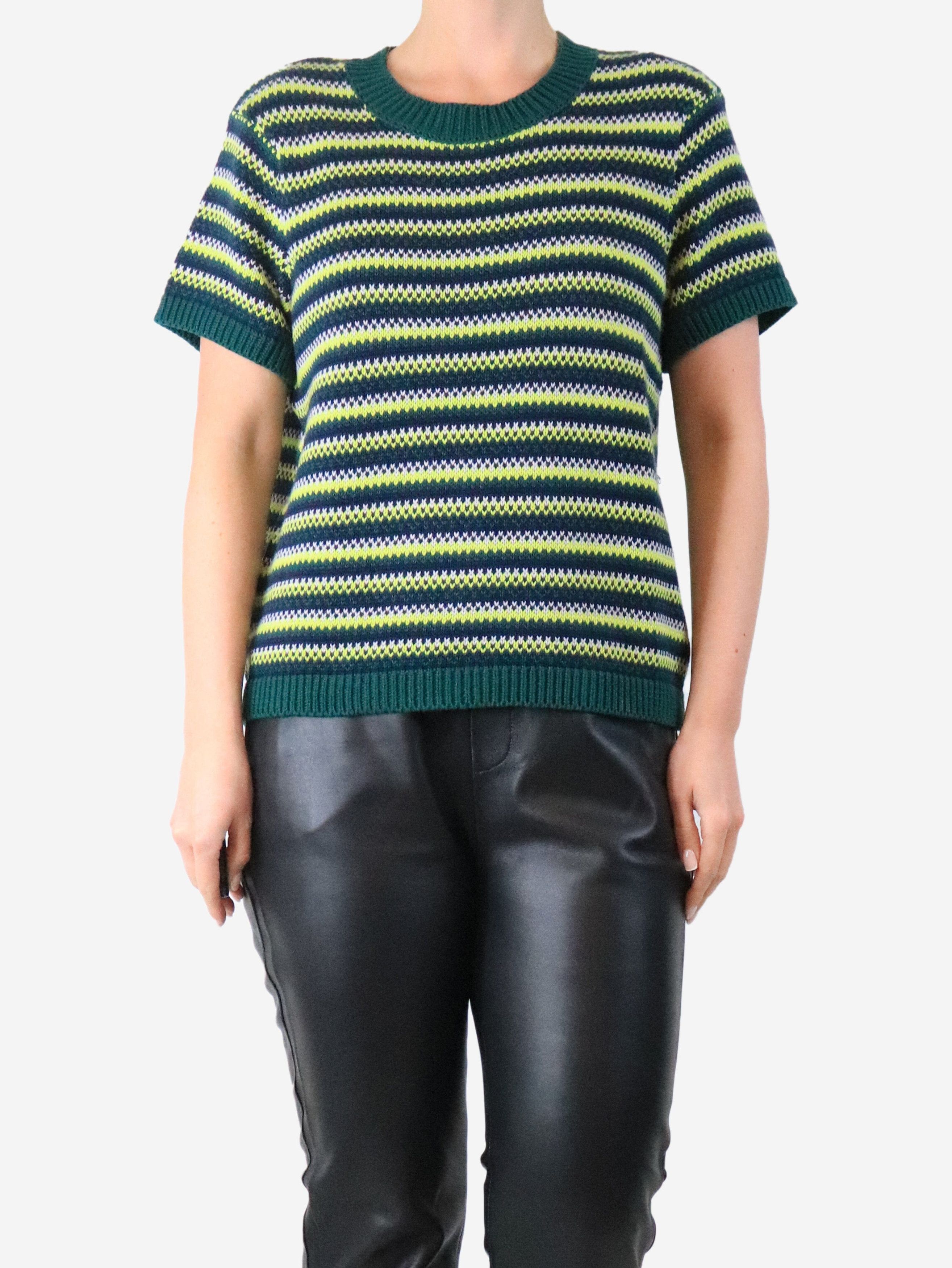 Other Green Mitchell crochet striped sweater - M Size M / US 6-8 / IT 42-44 - 1 Thumbnail