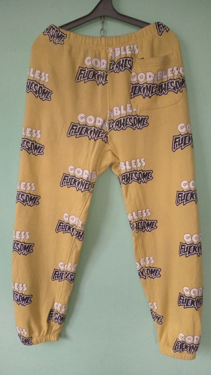 Fucking Awesome Fucking Awesome God Bless Sweatpants L Size US 36 / EU 52 - 11 Thumbnail