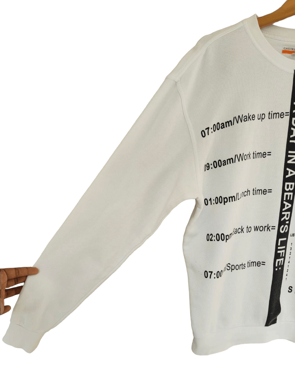 Cartoon Network Castelbajac Big Print Cartoon Teddy Sweatshirt Size US L / EU 52-54 / 3 - 2 Thumbnail