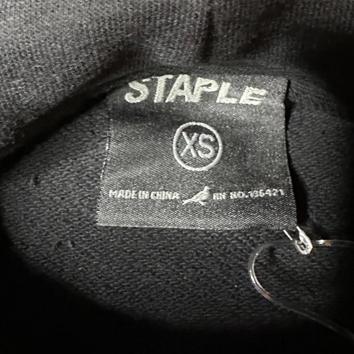 NWT Staple Black Logo Pullover Hoodie Men’s XS