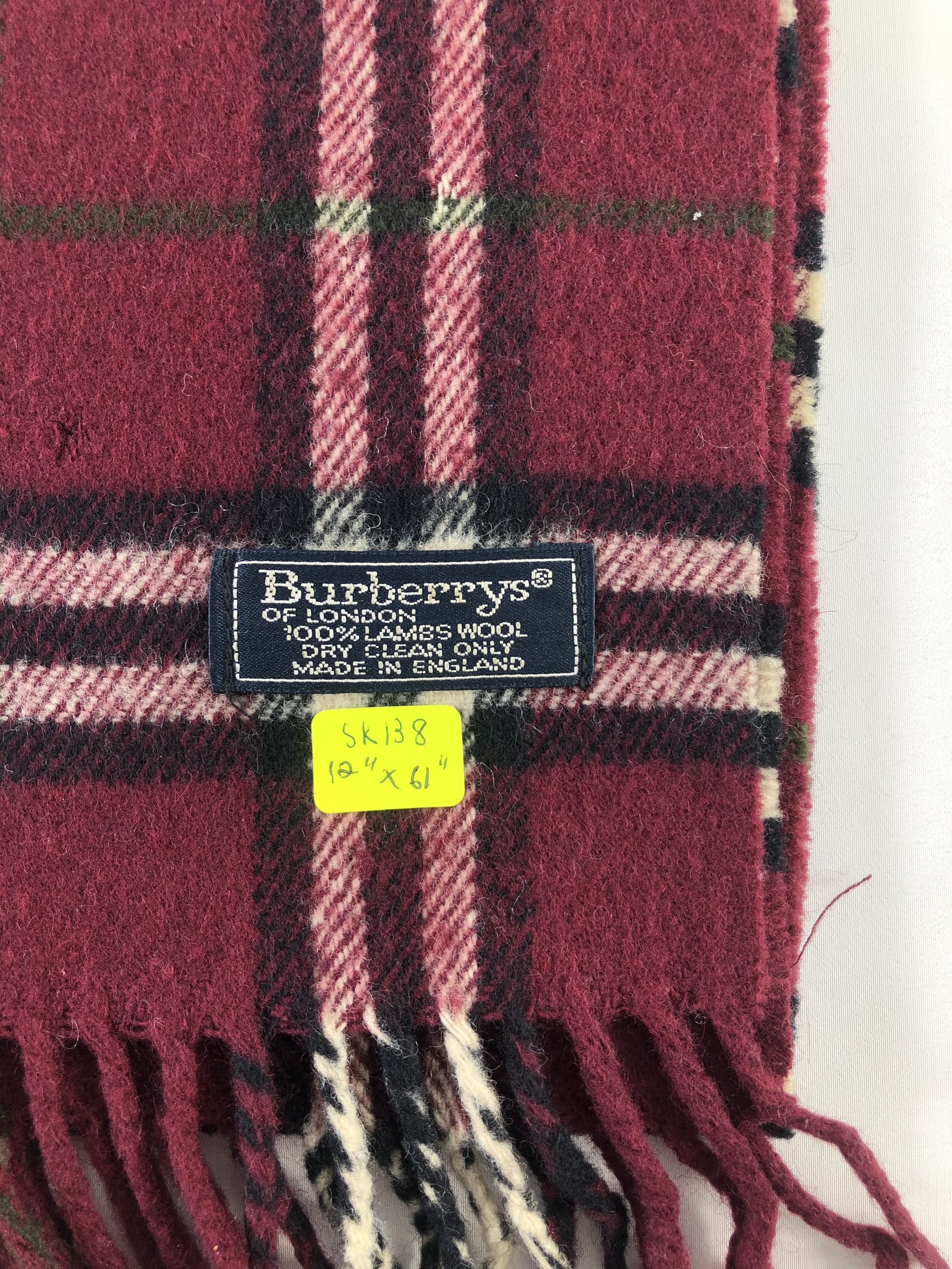 Burberry Burberry Scarf / Muffler / Neckwear Size ONE SIZE - 4 Thumbnail
