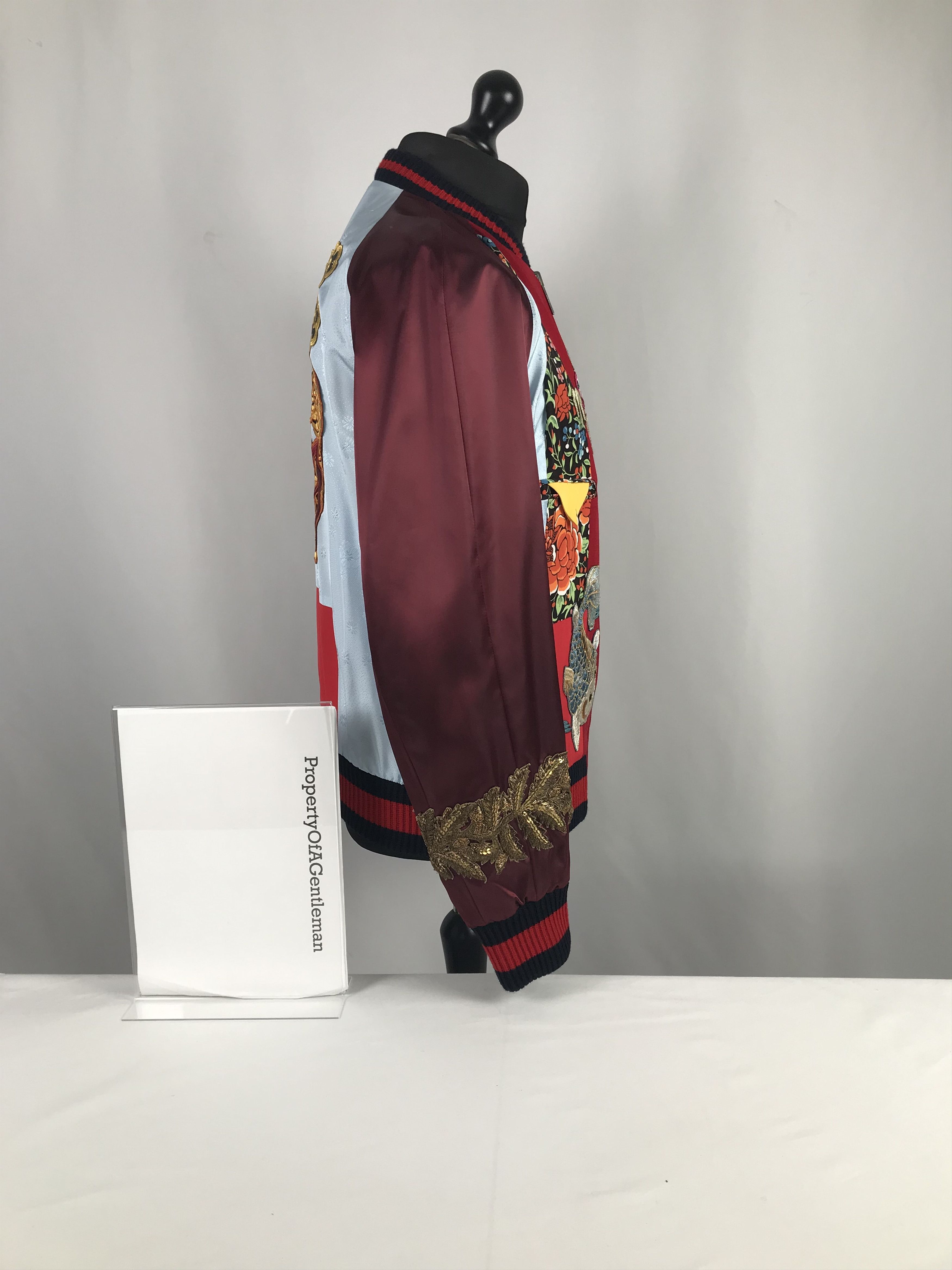 Gucci Gucci Dragon & Koi Silk Jacket Size US M / EU 48-50 / 2 - 11 Thumbnail