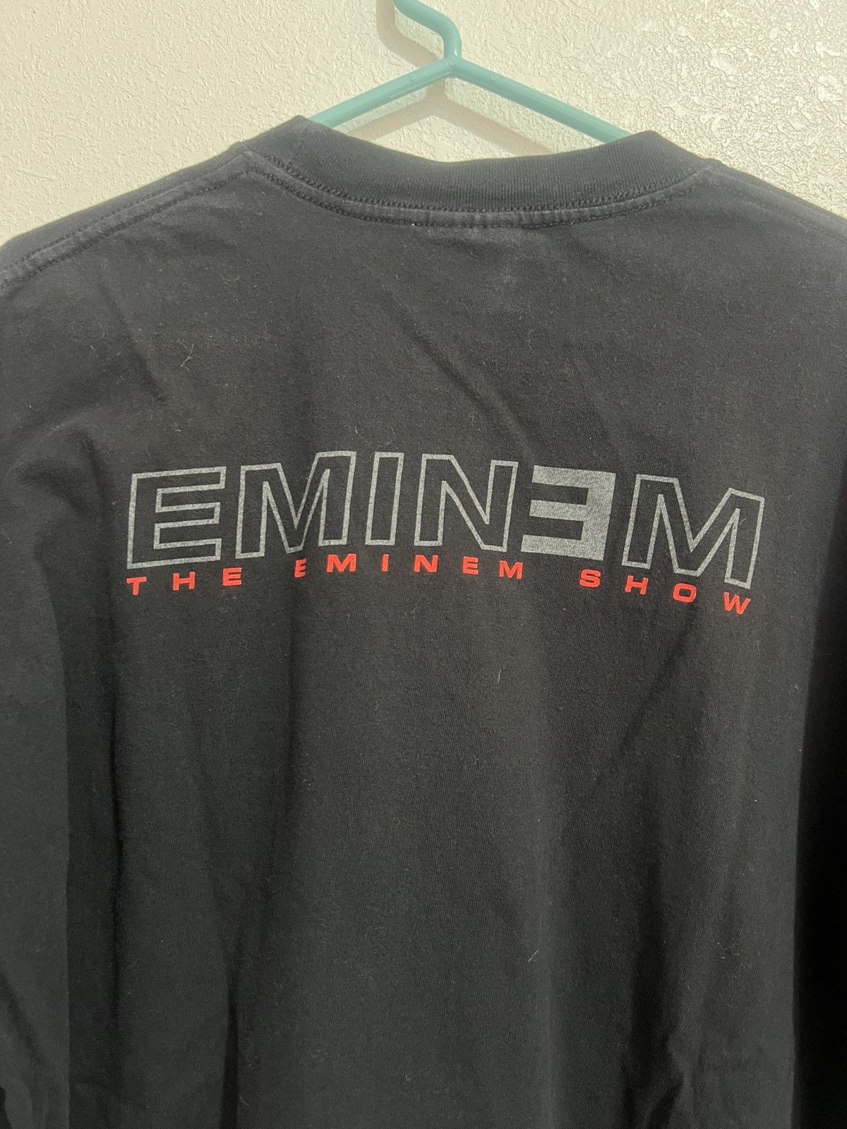 Vintage THE EMINEM SHOW 2002 vintage RAP TEE M&O Knits Promo 2xl Size US XXL / EU 58 / 5 - 8 Thumbnail