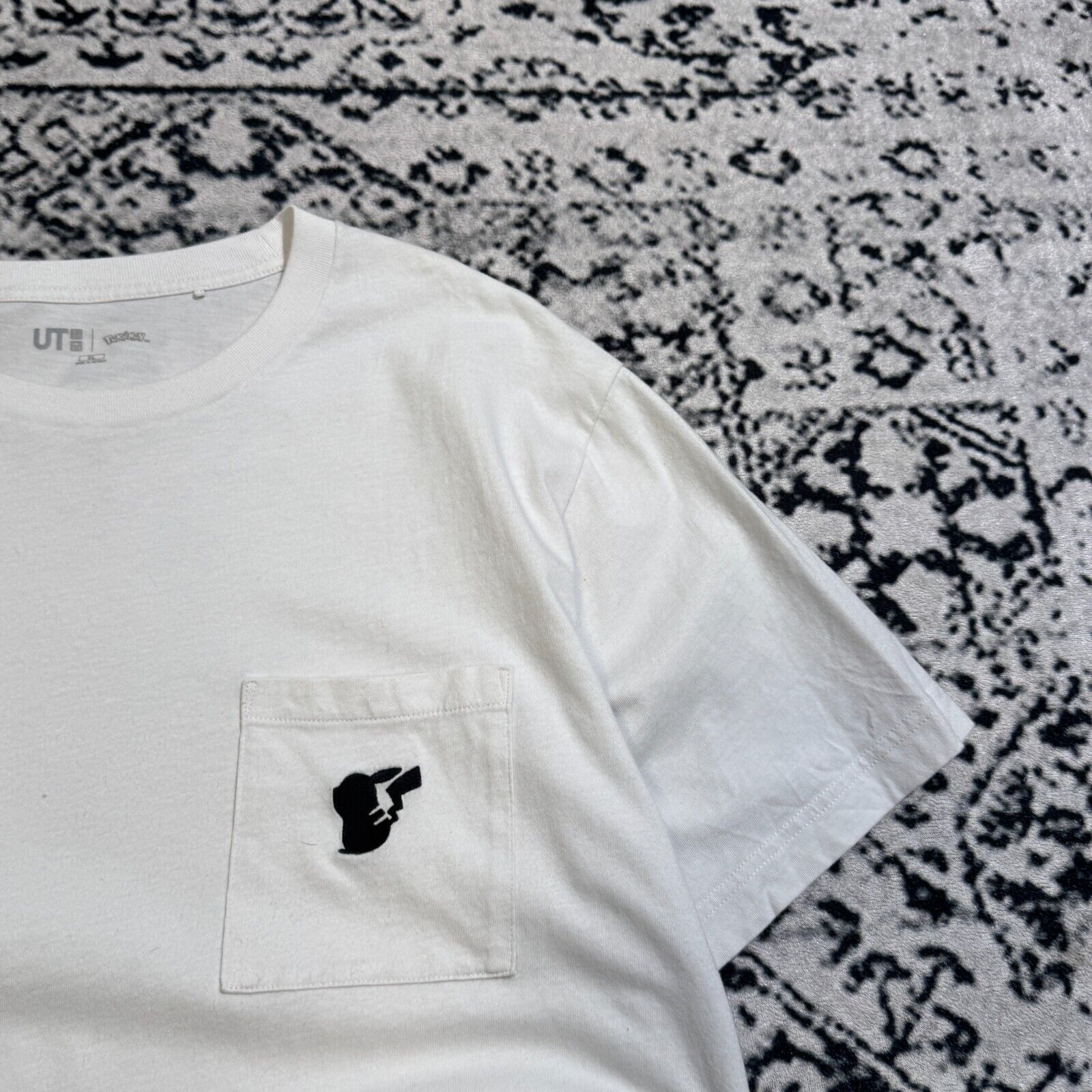 Uniqlo × Vintage Uniqlo x Pokemo Vintage White Cotton T-Shirt Size XL Pikachu Size US XL / EU 56 / 4 - 4 Thumbnail