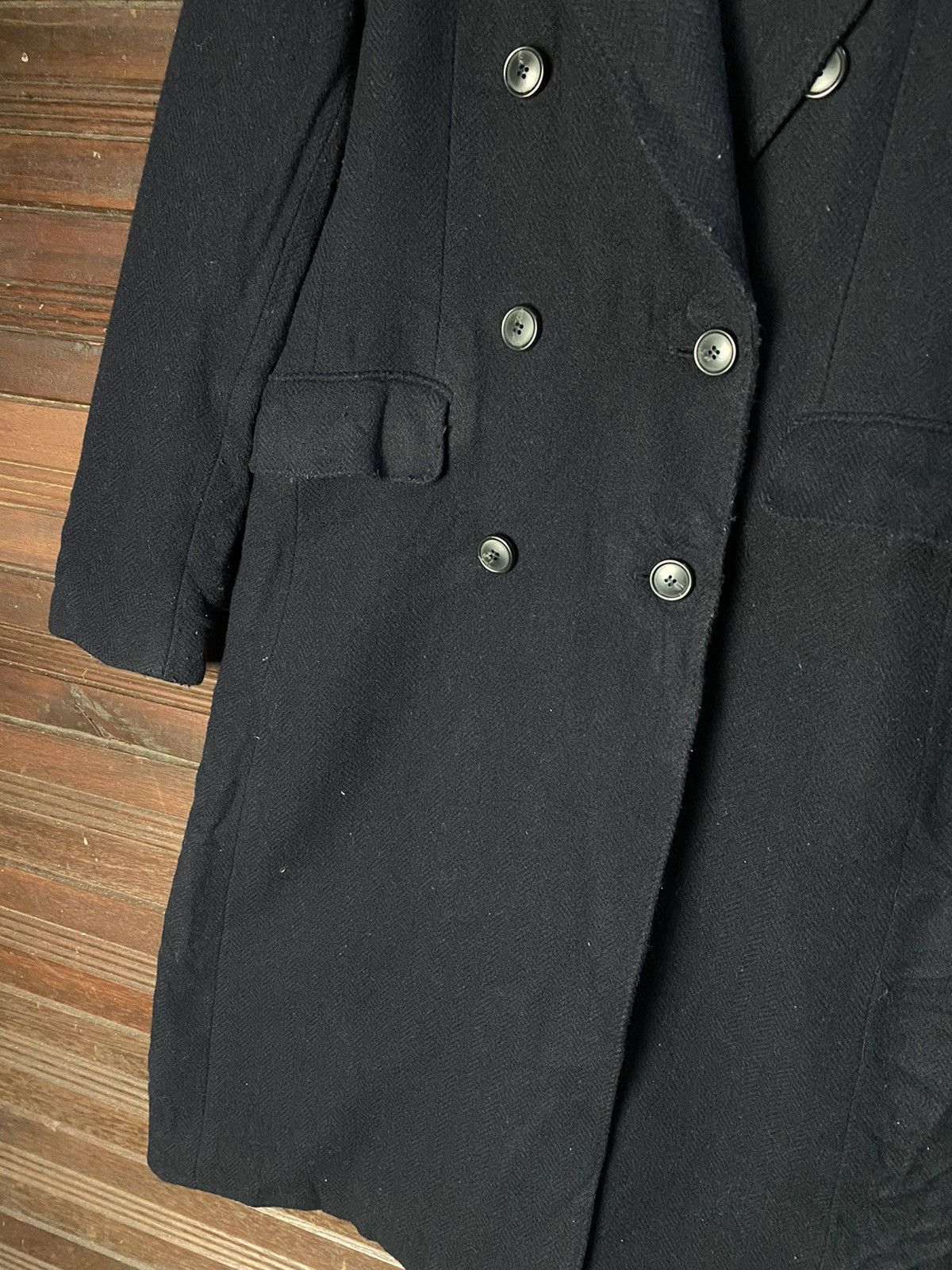 Uniqlo Ines De La Fressange Wool Long Jacket Size US L / EU 52-54 / 3 - 5 Thumbnail