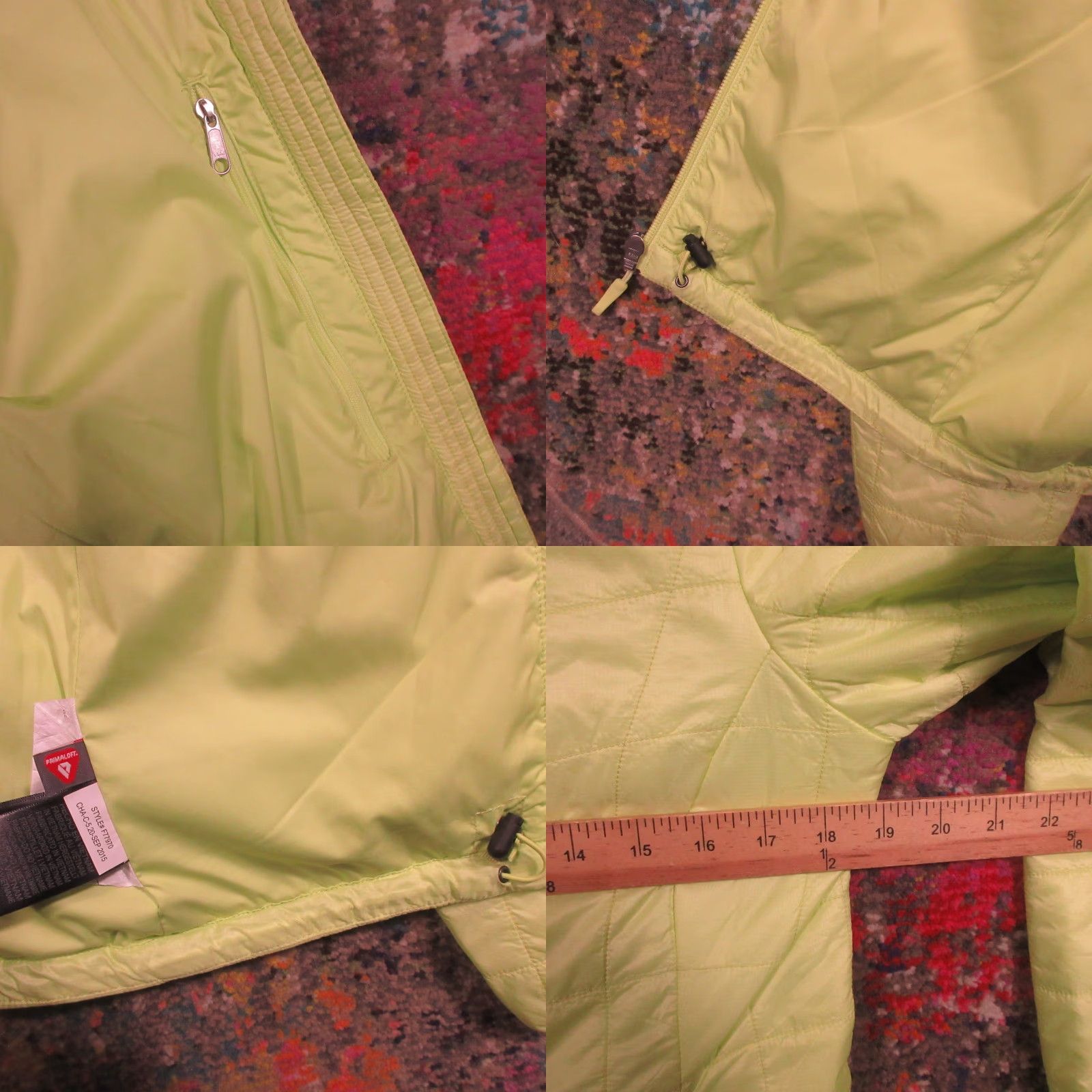 Marmot Marmot Calen Quilted Puffer Jacket Women's M HIVIS Yellow Lightweight Primaloft Jacket Size M / US 6-8 / IT 42-44 - 8 Thumbnail