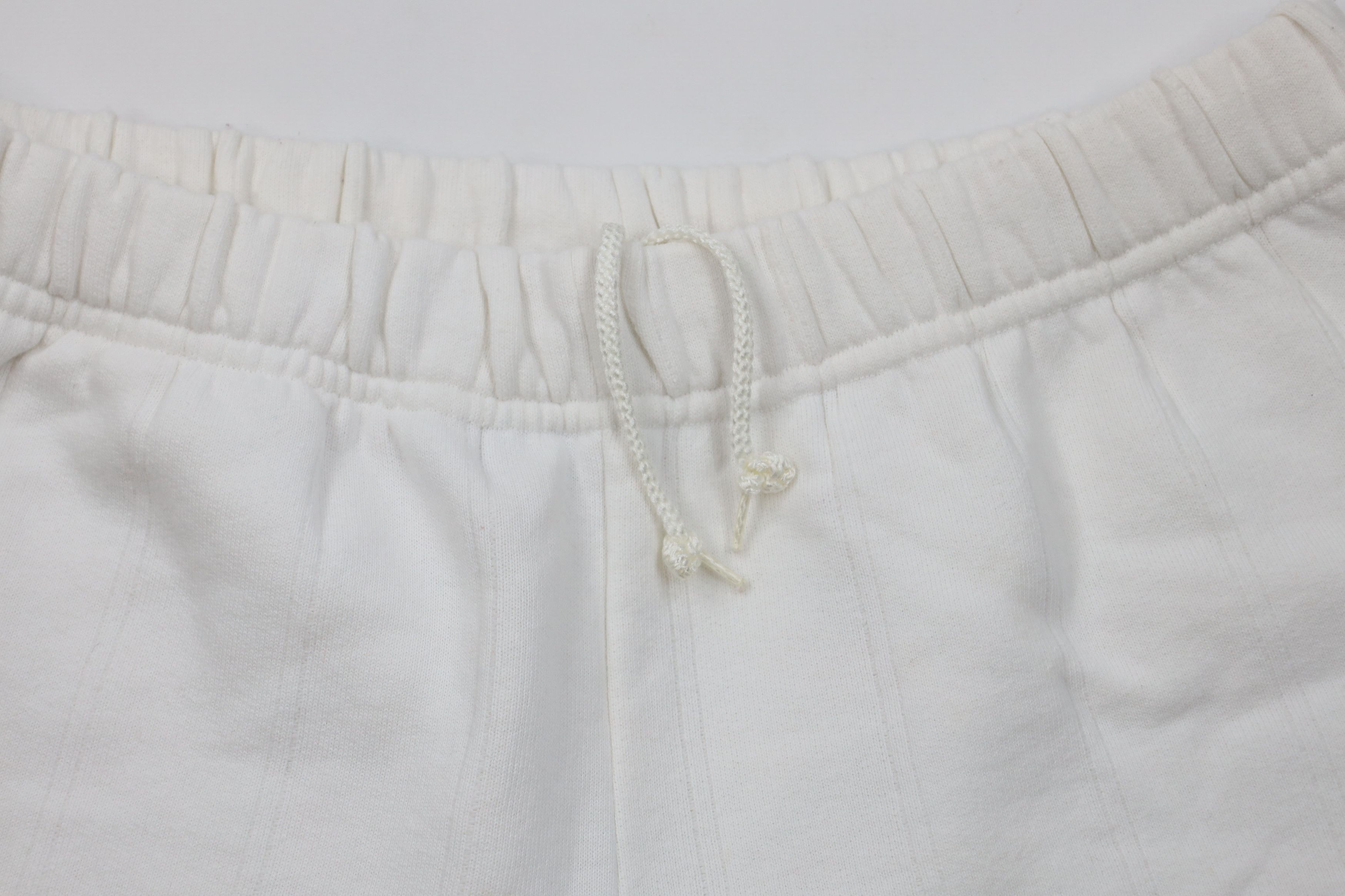 Vintage Vintage 90s Streetwear Knee Sweatpants Shorts White USA Size US 34 / EU 50 - 5 Thumbnail