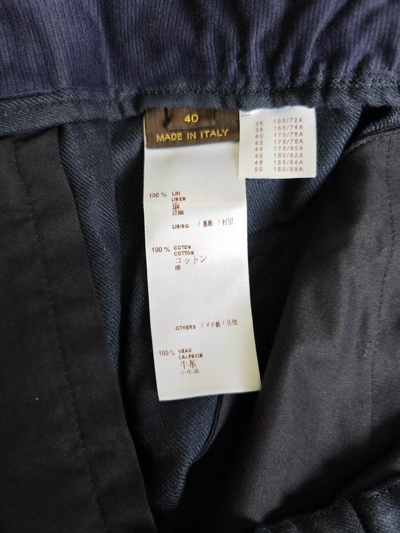 Louis Vuitton Louis Vuitton Linen slacks pants 2505-Nextarrow Size US 40 / EU 56 - 4 Thumbnail