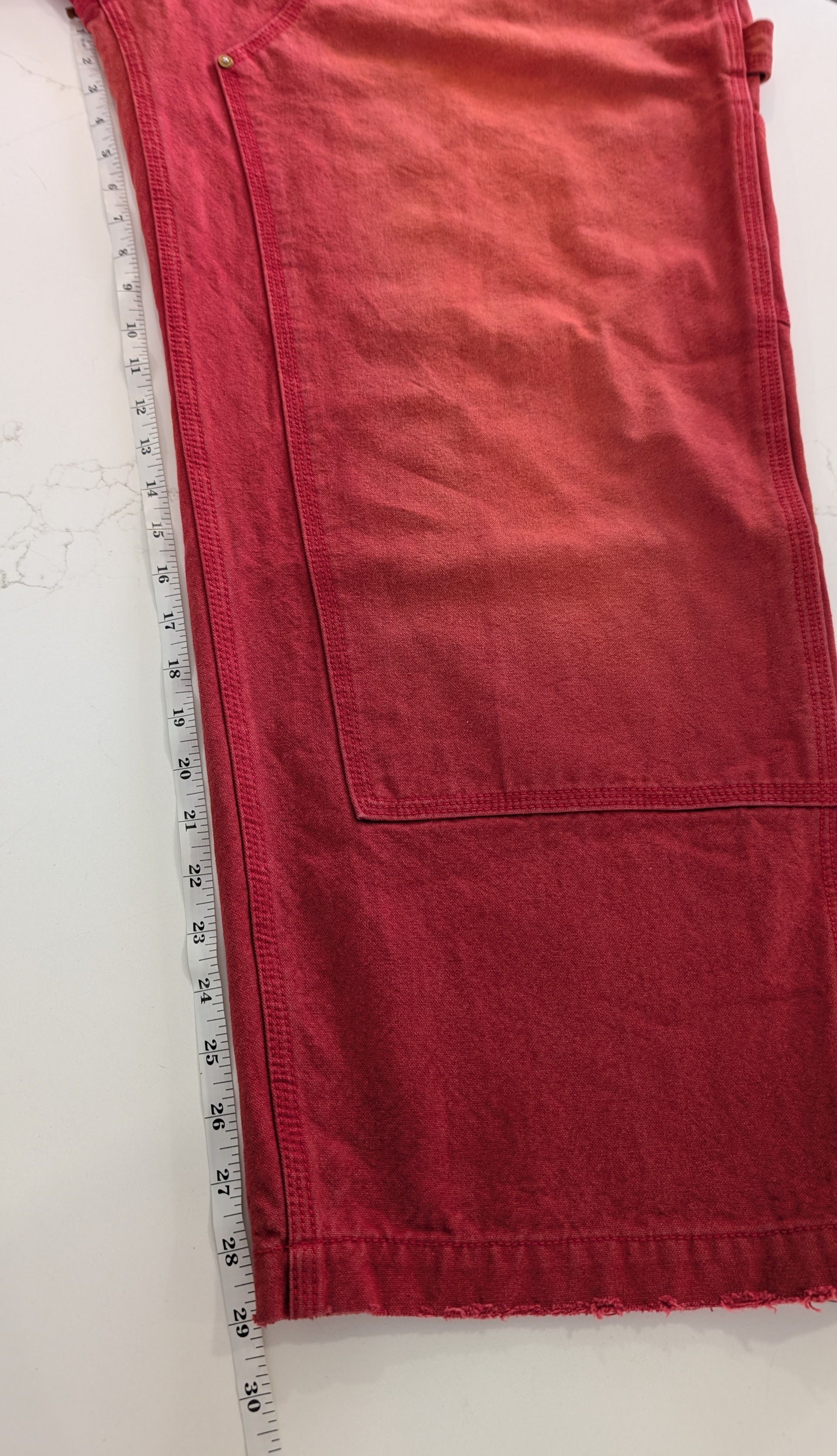 Willy Chavarria Willy Chavarria Red Workwear Toluca Pant Small Size US 38 / EU 54 - 14 Thumbnail