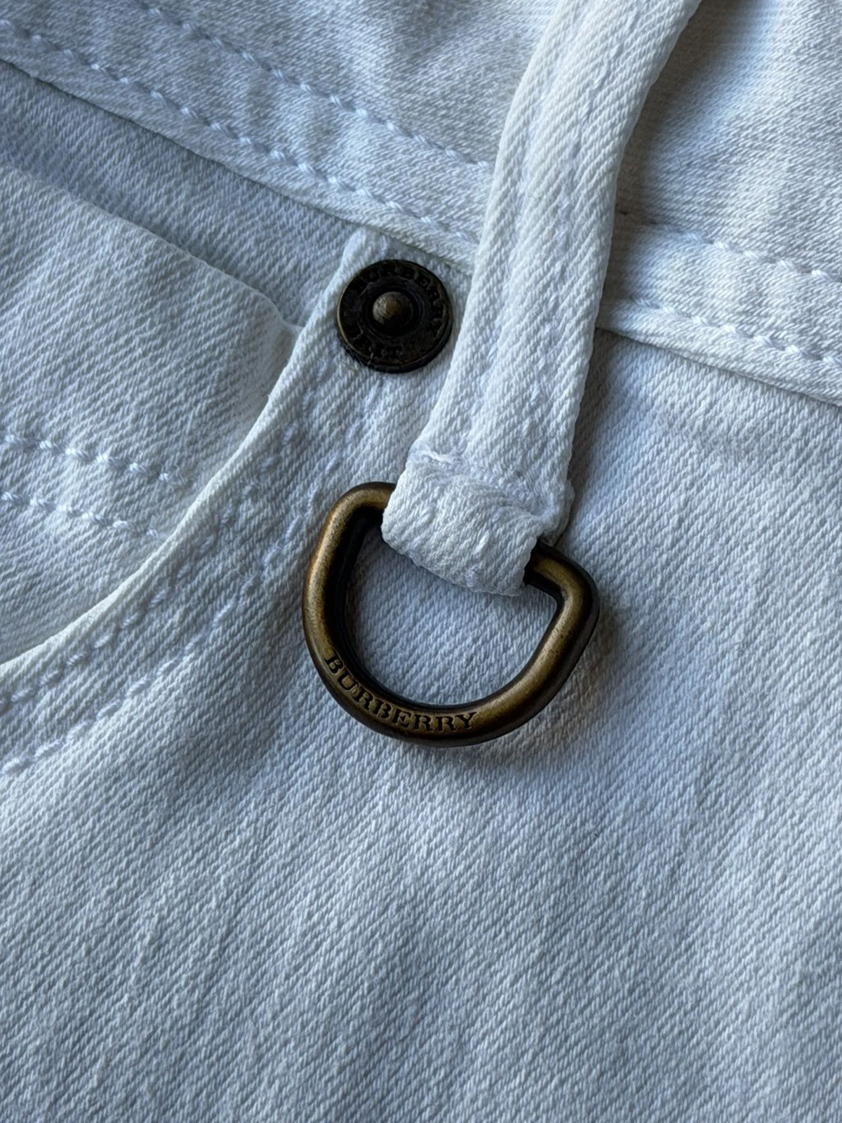 Burberry Burberry Brit White Slim Jeans / Archive Y2K Style / Size 32 Size US 32 / EU 48 - 9 Thumbnail