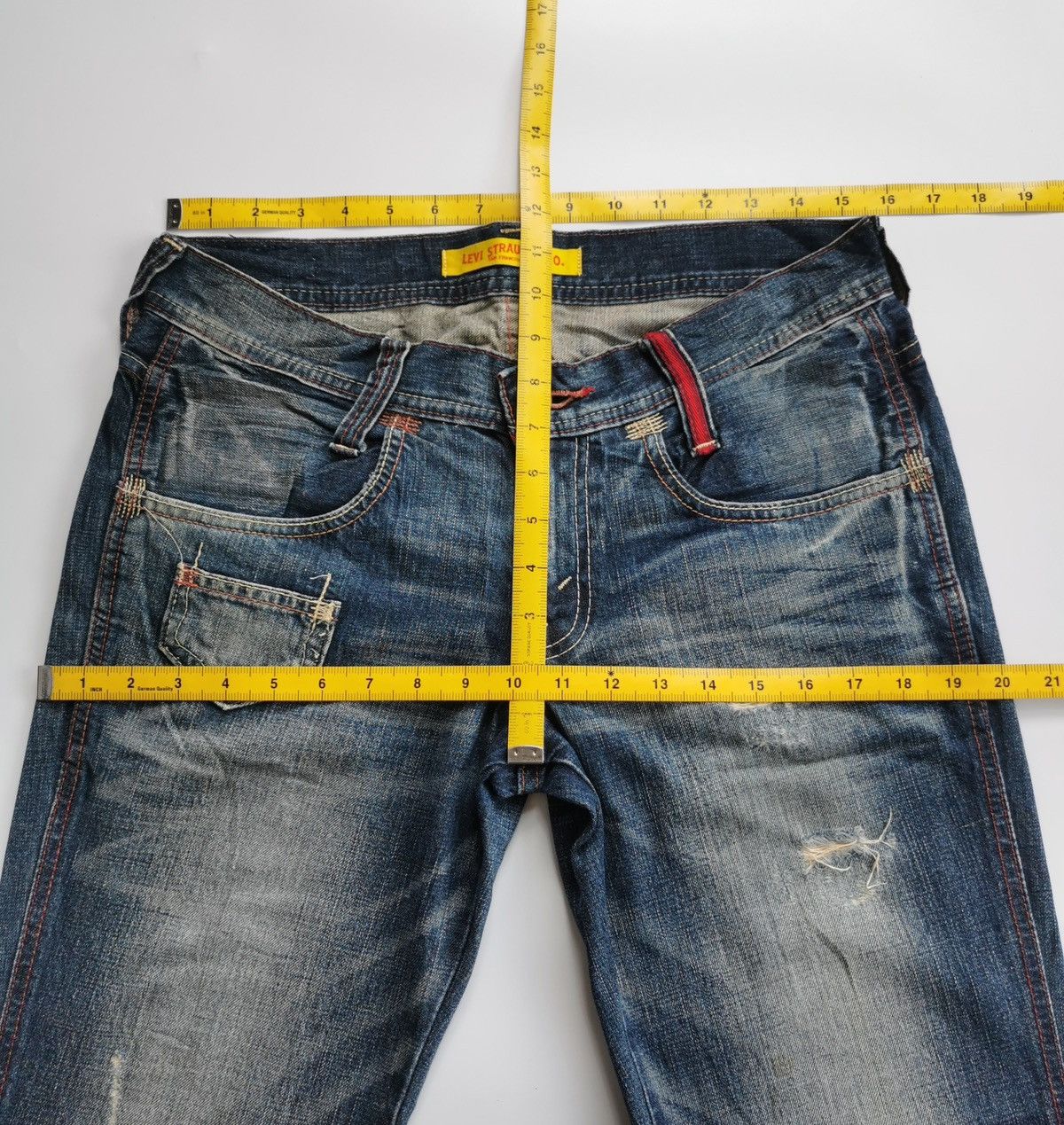 Levi's Vintage Levis Distressed Jeans Size 31" - 9 Thumbnail