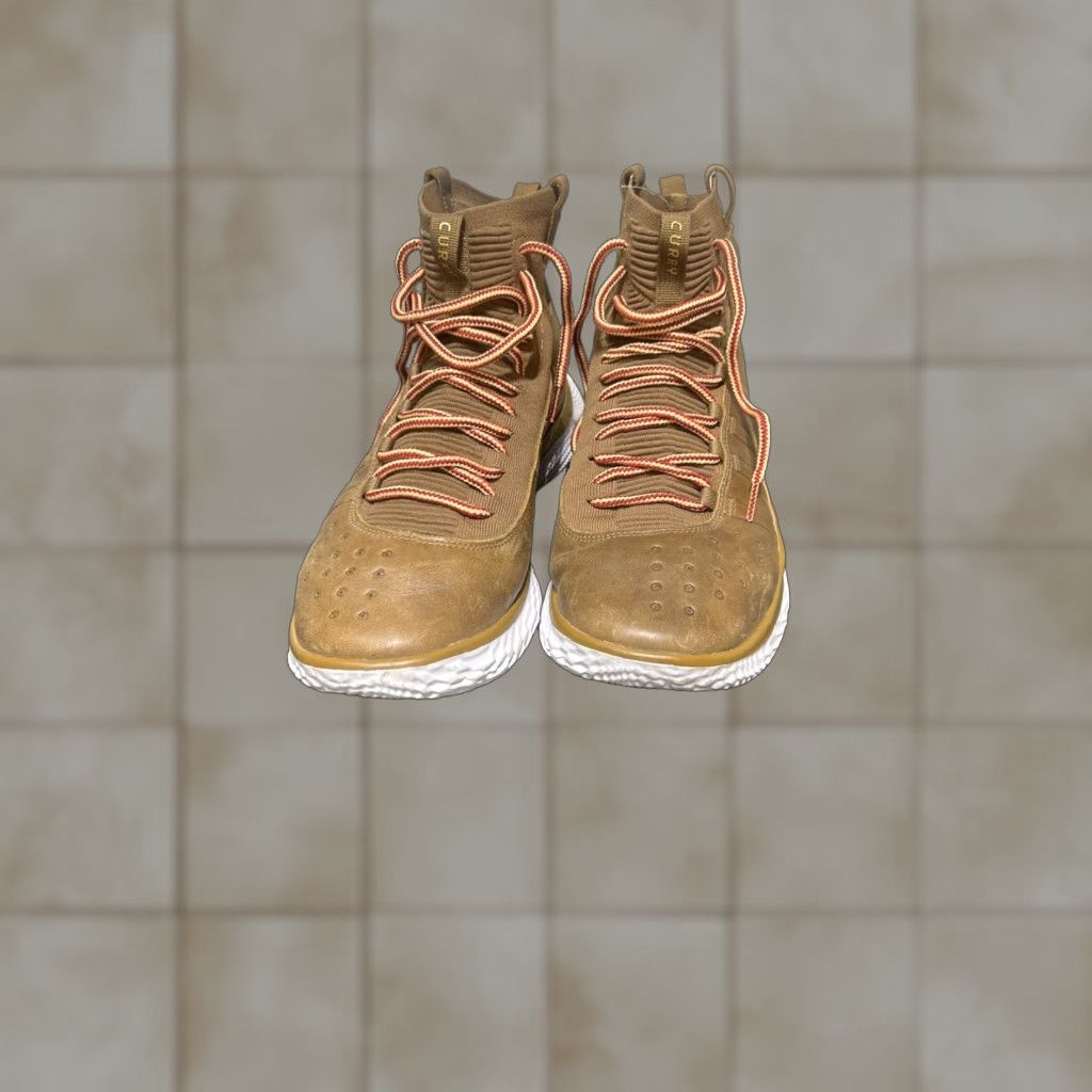 Under Armour Under Armour Curry 4 Flotro Sneaker High Top Leather Brown Sample 15 Men Mens Basketball Limited PE Gentleman’s Cut 2012 2025 Size US 13 / EU 46 - 1 Thumbnail