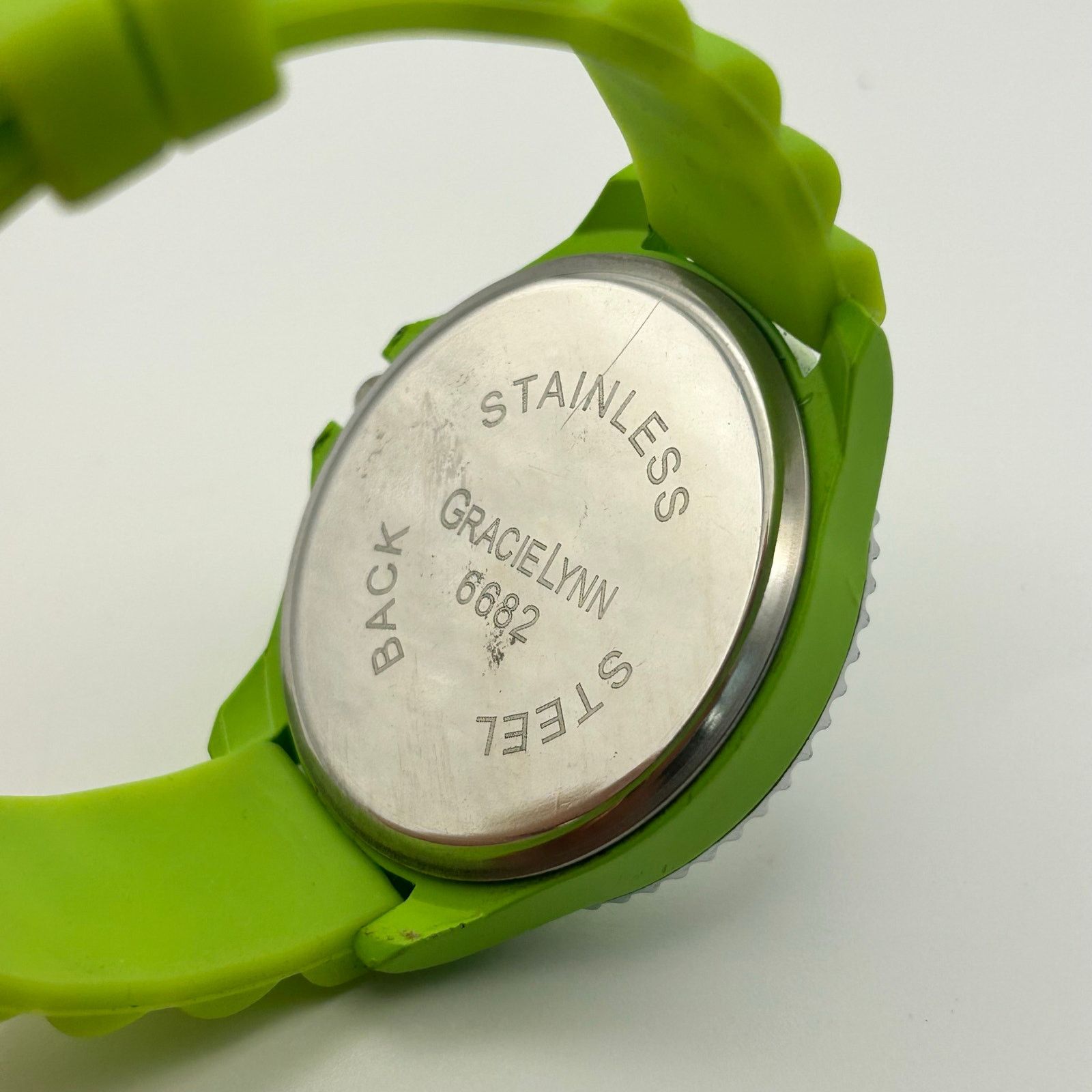 Other Gracie Lynn Green Silicon Band Women’s Fashion Watch Size ONE SIZE - 6 Thumbnail