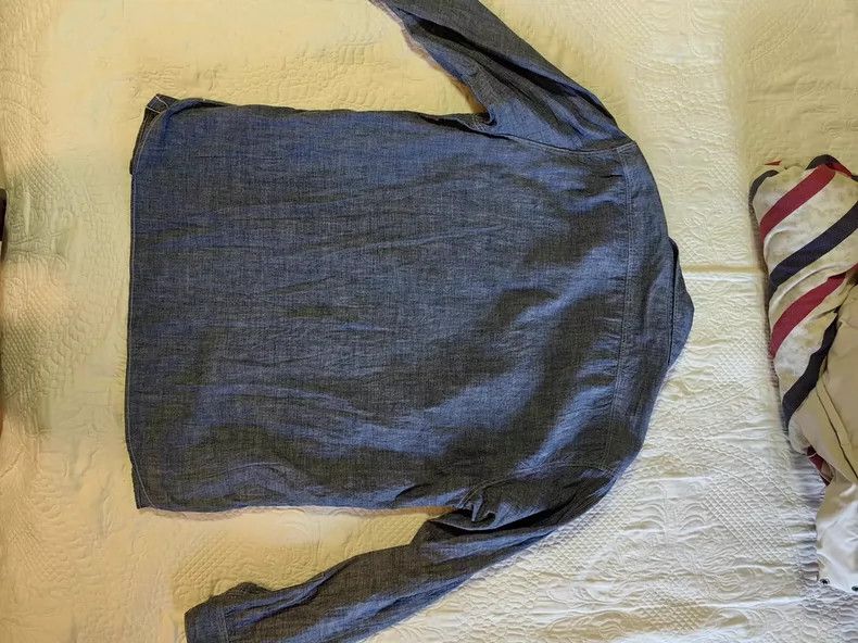Freewheelers Freewheelers size 17.5 Youth cloth workwear shirt Size US S / EU 44-46 / 1 - 2 Thumbnail