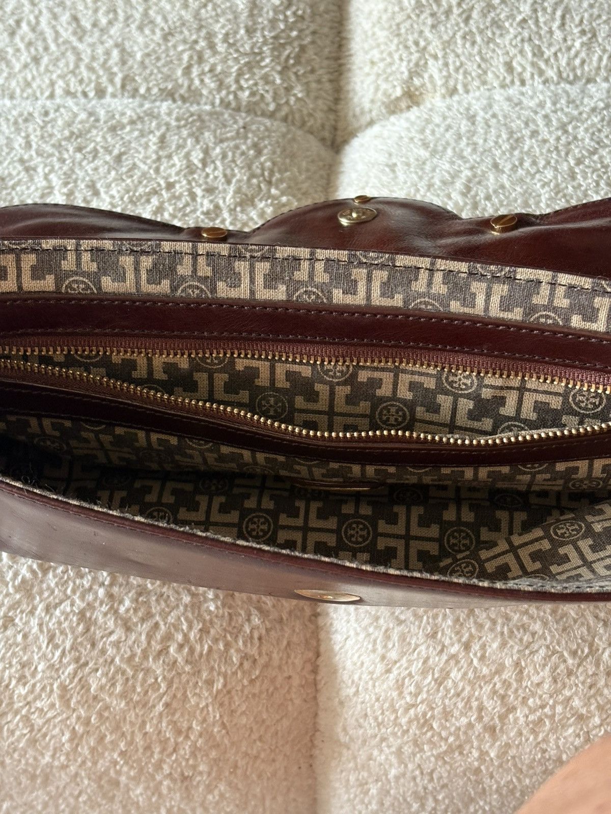 Tory Burch Vintage Tory Burch bag with snake skin detailes Size ONE SIZE - 7 Thumbnail