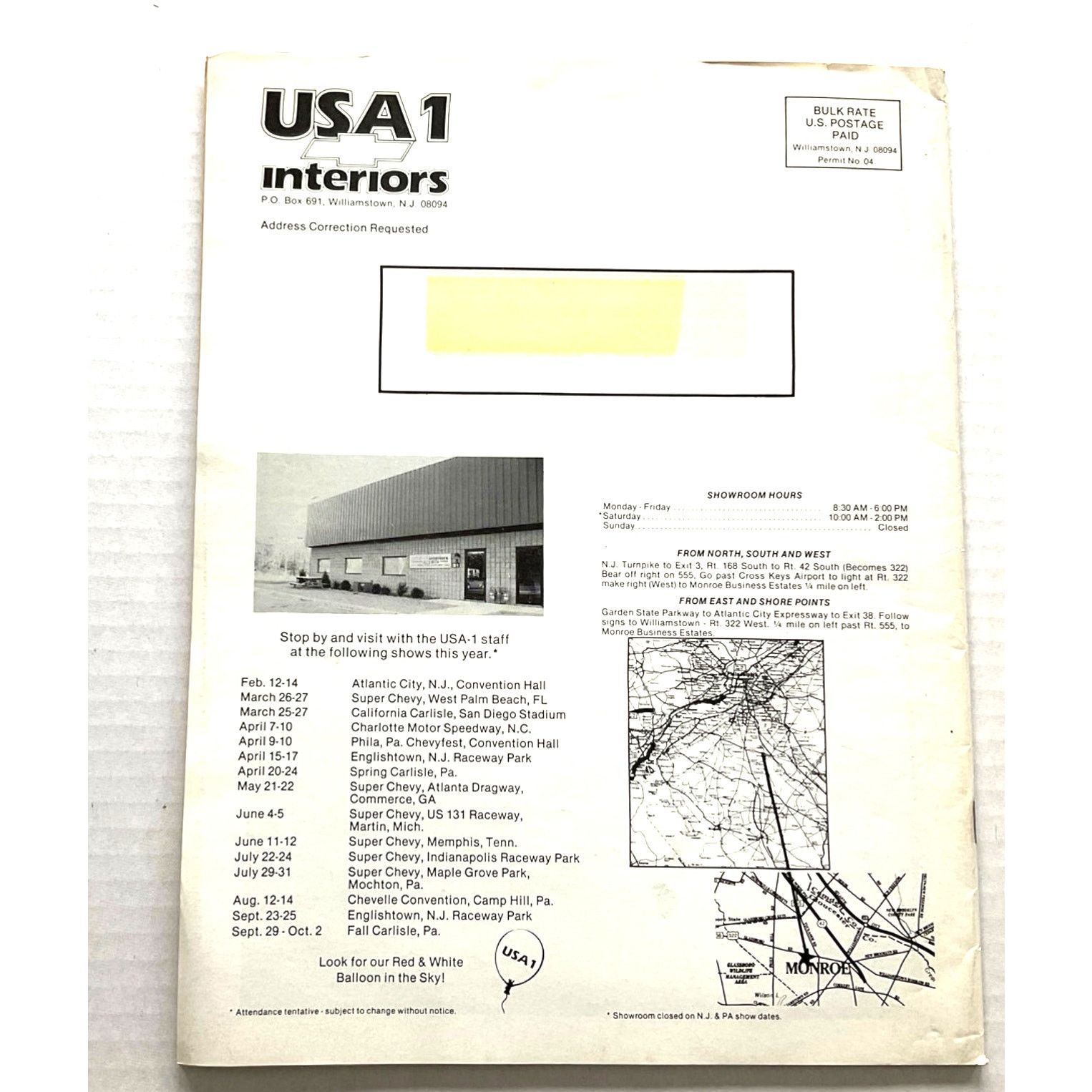 Other USA1 1987 Vintage Catalogs Chevrolet Interiors (2) Size ONE SIZE - 5 Thumbnail