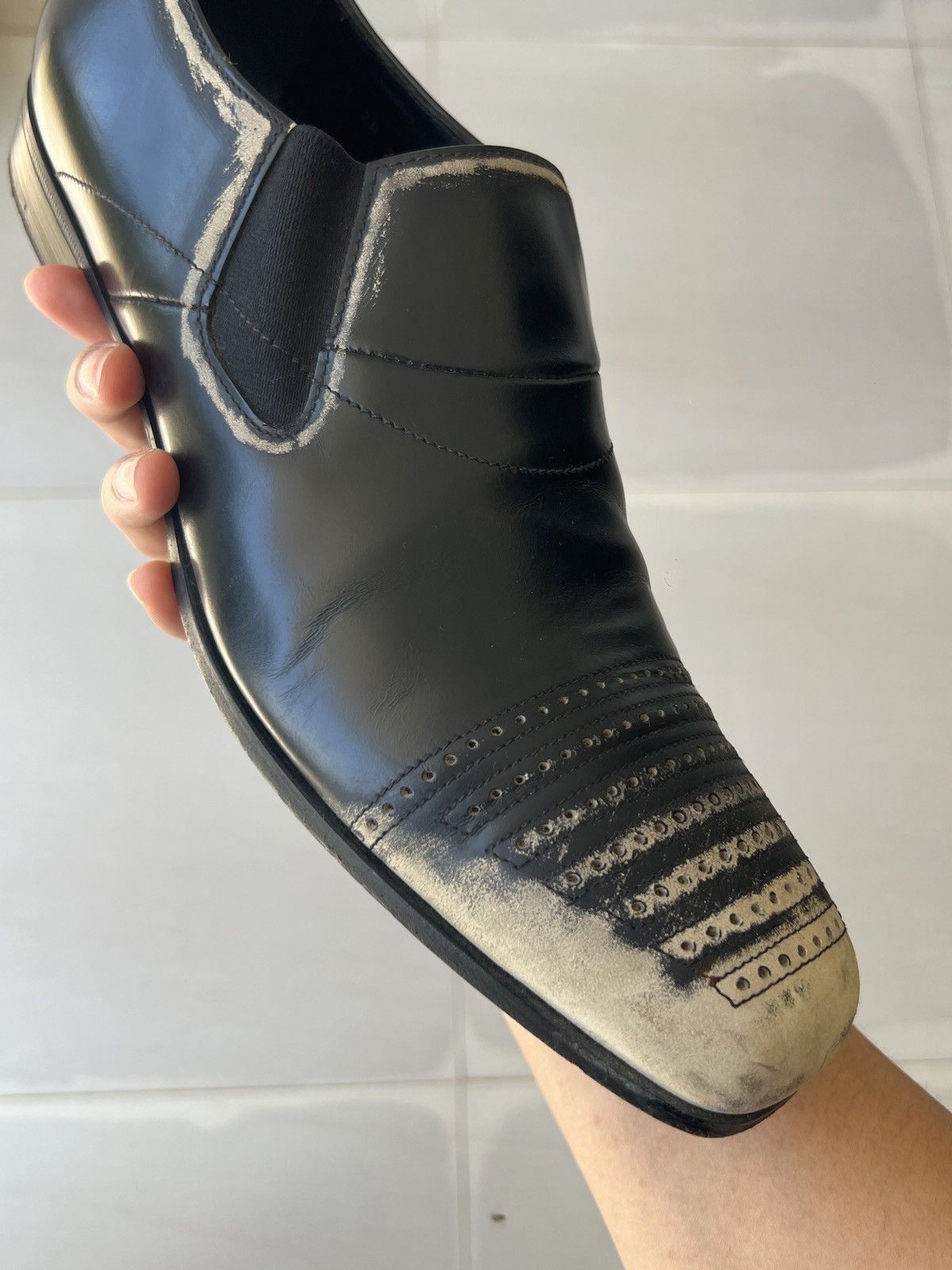 Prada FW07 Prada distressed loafers Size US 9.5 / EU 42-43 - 13 Thumbnail