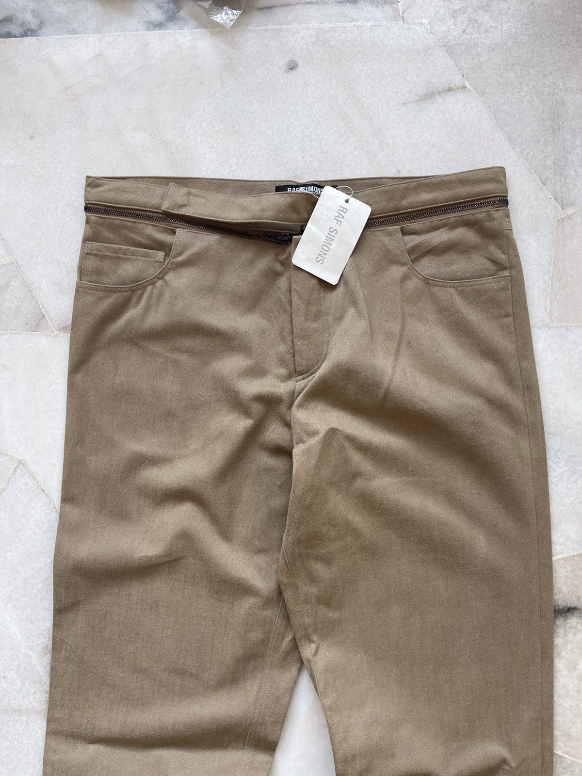 Raf Simons Rare Deadstock A/W 2002-2003 Raf Simons Zipwaist Pants Size US 34 / EU 50 - 3 Thumbnail