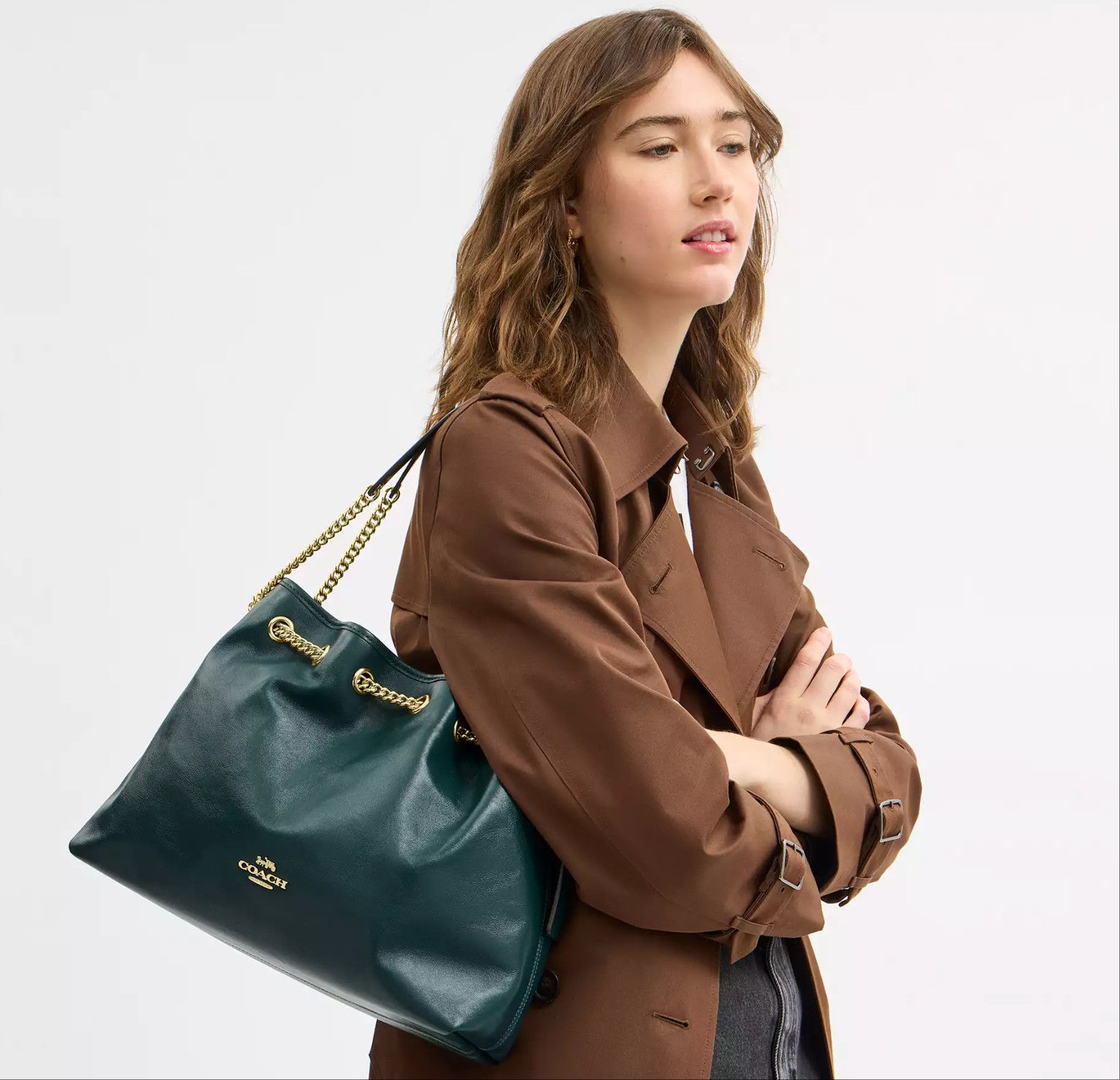 Coach Evelyn Shoulder Bag CCZ79 Size ONE SIZE - 8 Thumbnail