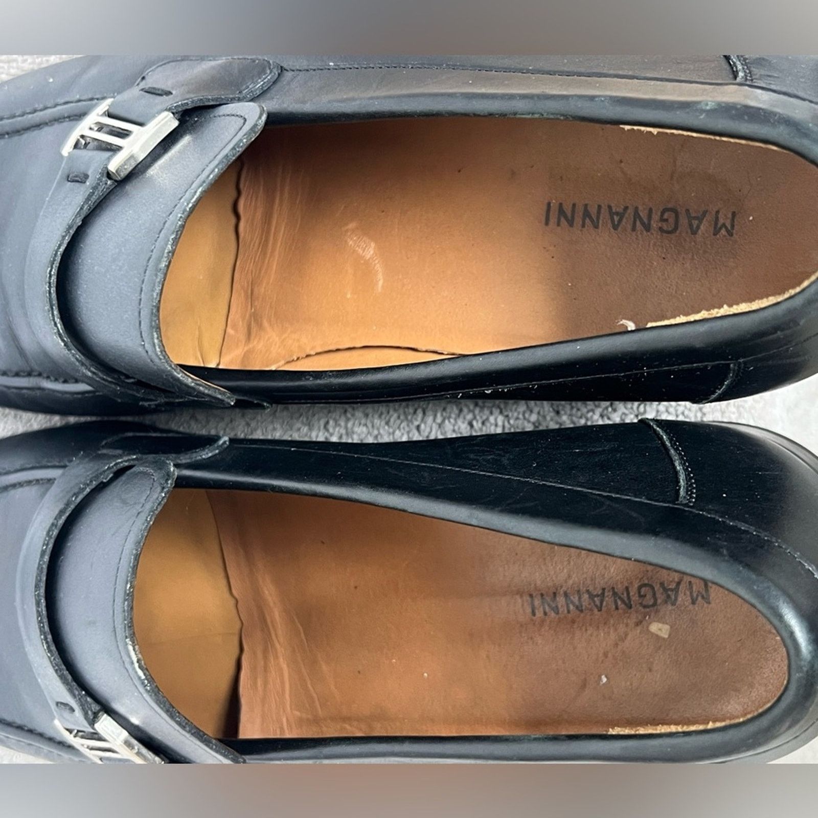 Magnanni Magnanni Shoes Mens 10 M 15061 Horsebit Loafer Leather Spain Size US 10 / EU 43 - 9 Thumbnail
