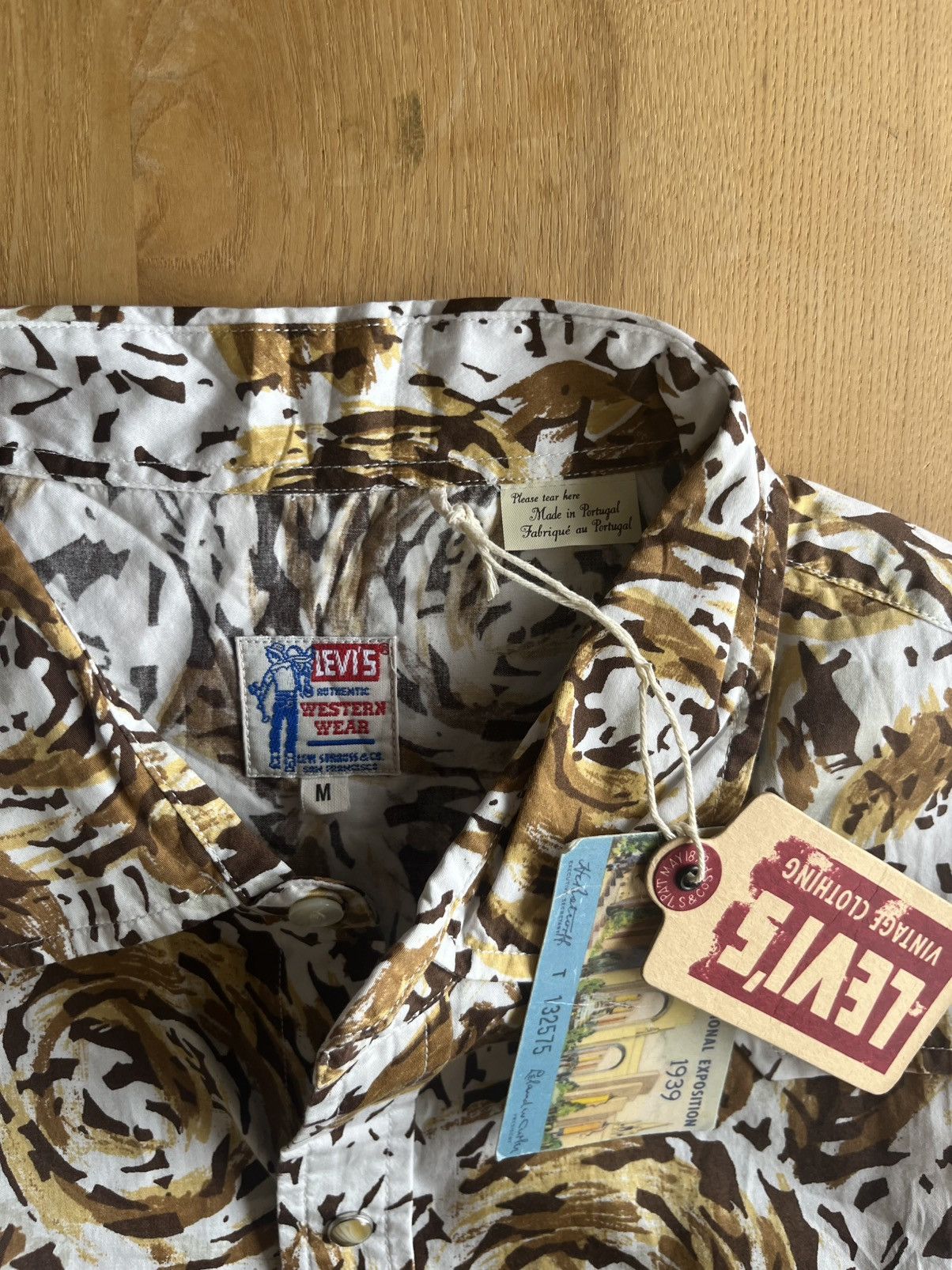 Levi's Vintage Clothing Levi's Vintage Clothing / LVC - Western Shirt Size US M / EU 48-50 / 2 - 3 Thumbnail