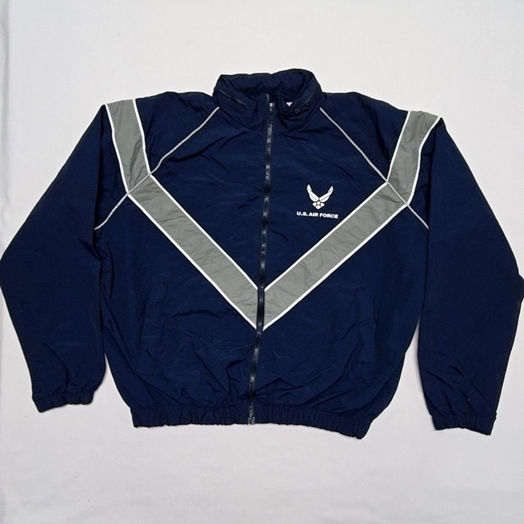 Vintage Vintage U.S. Air Force Jacket Blue L Military Windbreaker Size US L / EU 52-54 / 3 - 1 Thumbnail