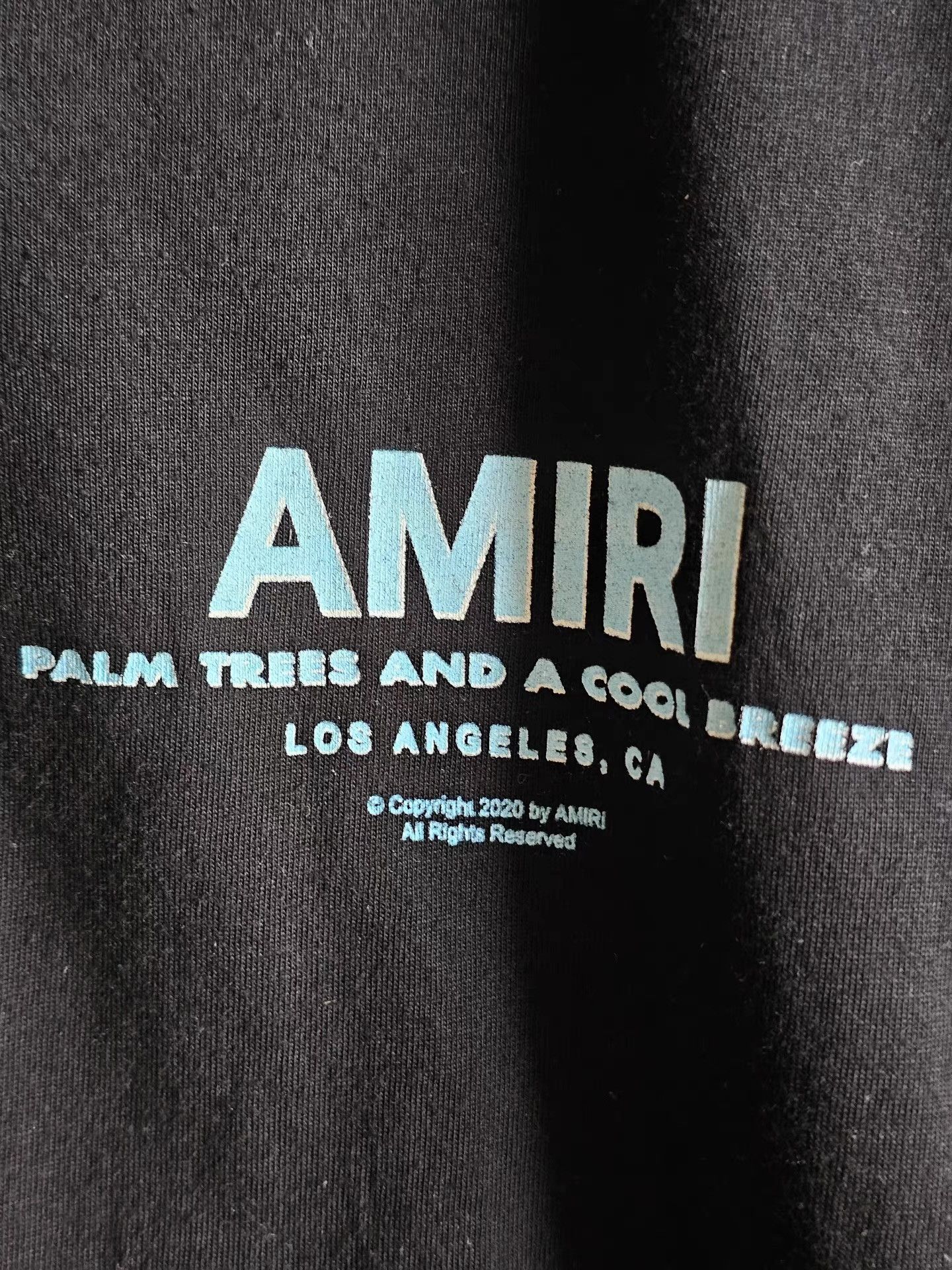 Amiri AMIRI black short-sleeve T-shirt, Size US L / EU 52-54 / 3 - 2 Thumbnail