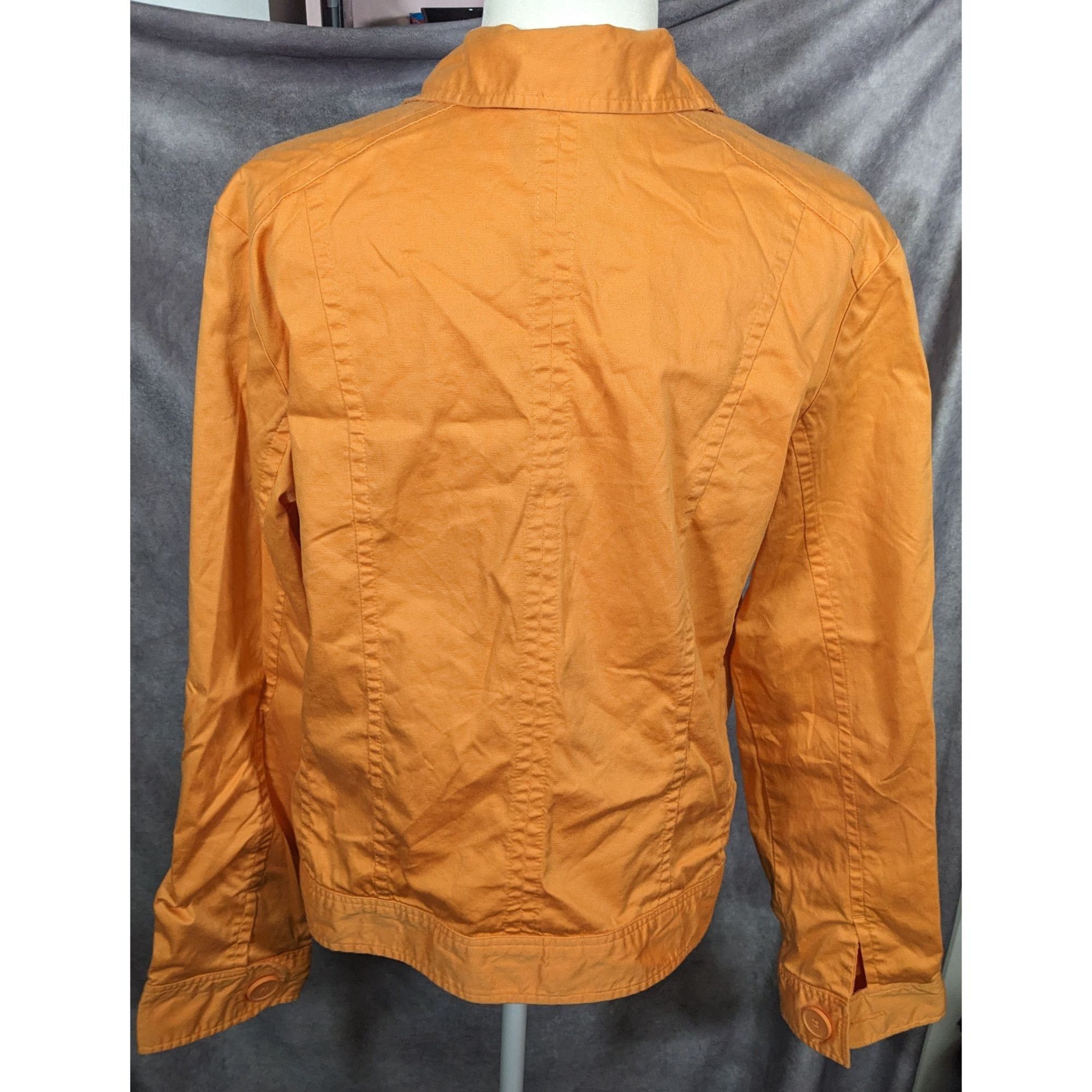Other Vintage 90s Metrostyle Orang Button Down Jacket Size XXL / US 16-18 / IT 52-54 - 7 Thumbnail