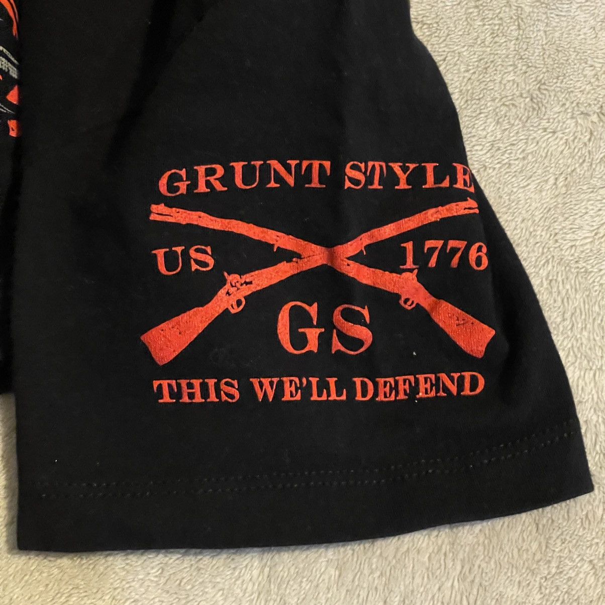 Other Grunt Style Shirt Women Large Black Crew Neck Casual Gym Tee Size L / US 10 / IT 46 - 4 Thumbnail