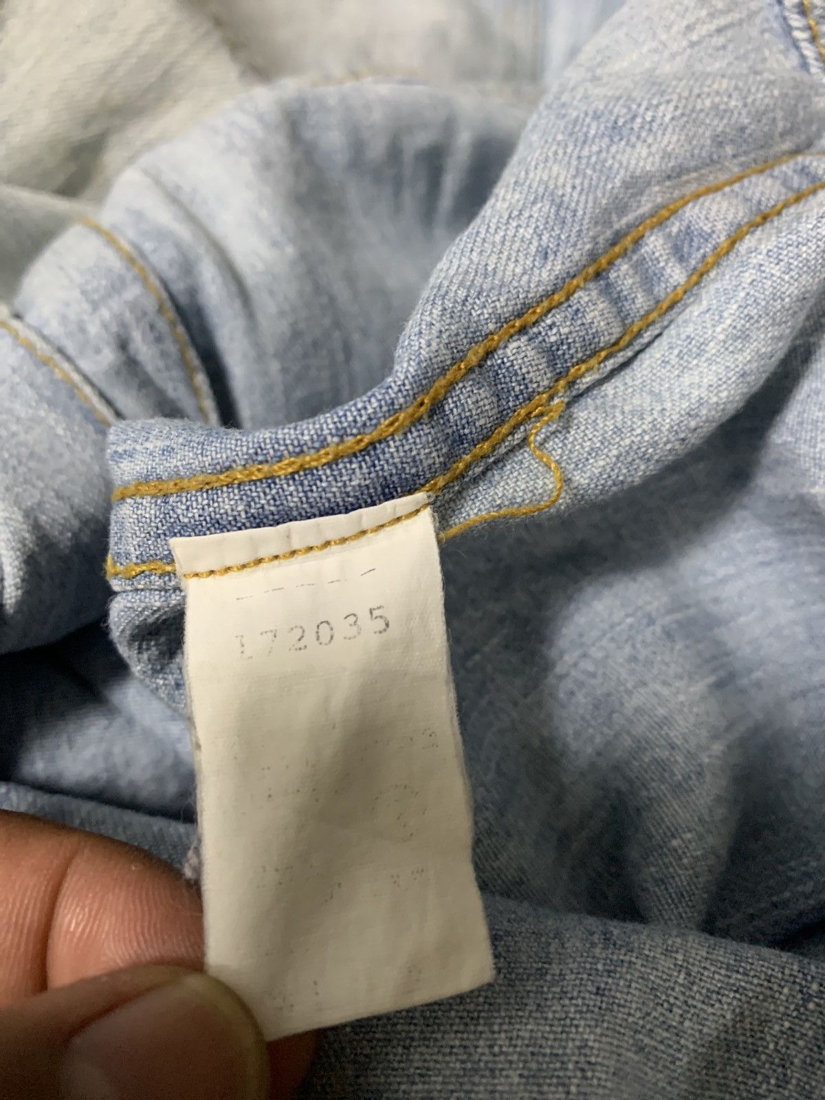 Japanese Brand × Vintage Vintage Japanese Denim Jacket Size US L / EU 52-54 / 3 - 19 Thumbnail