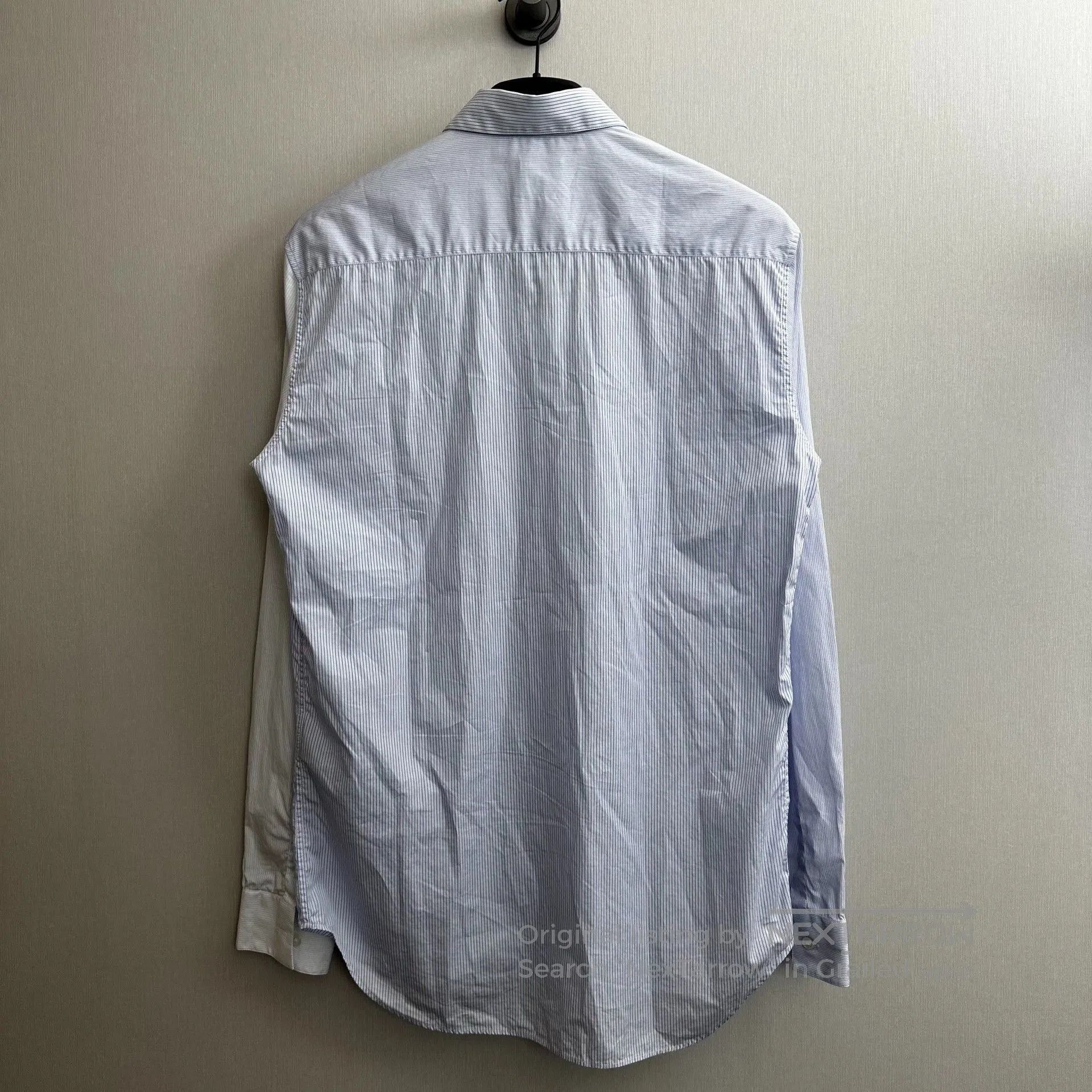 Dior Dior Long Sleeve Striped Logo Shirt. Size US M / EU 48-50 / 2 - 2 Thumbnail