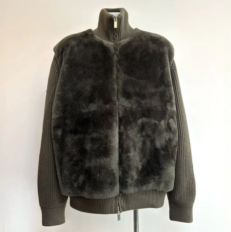 Miu Miu Miu Miu Green Wool Logo Long Winter Coat 0089 Size S / US 4 / IT 40 - 1 Thumbnail