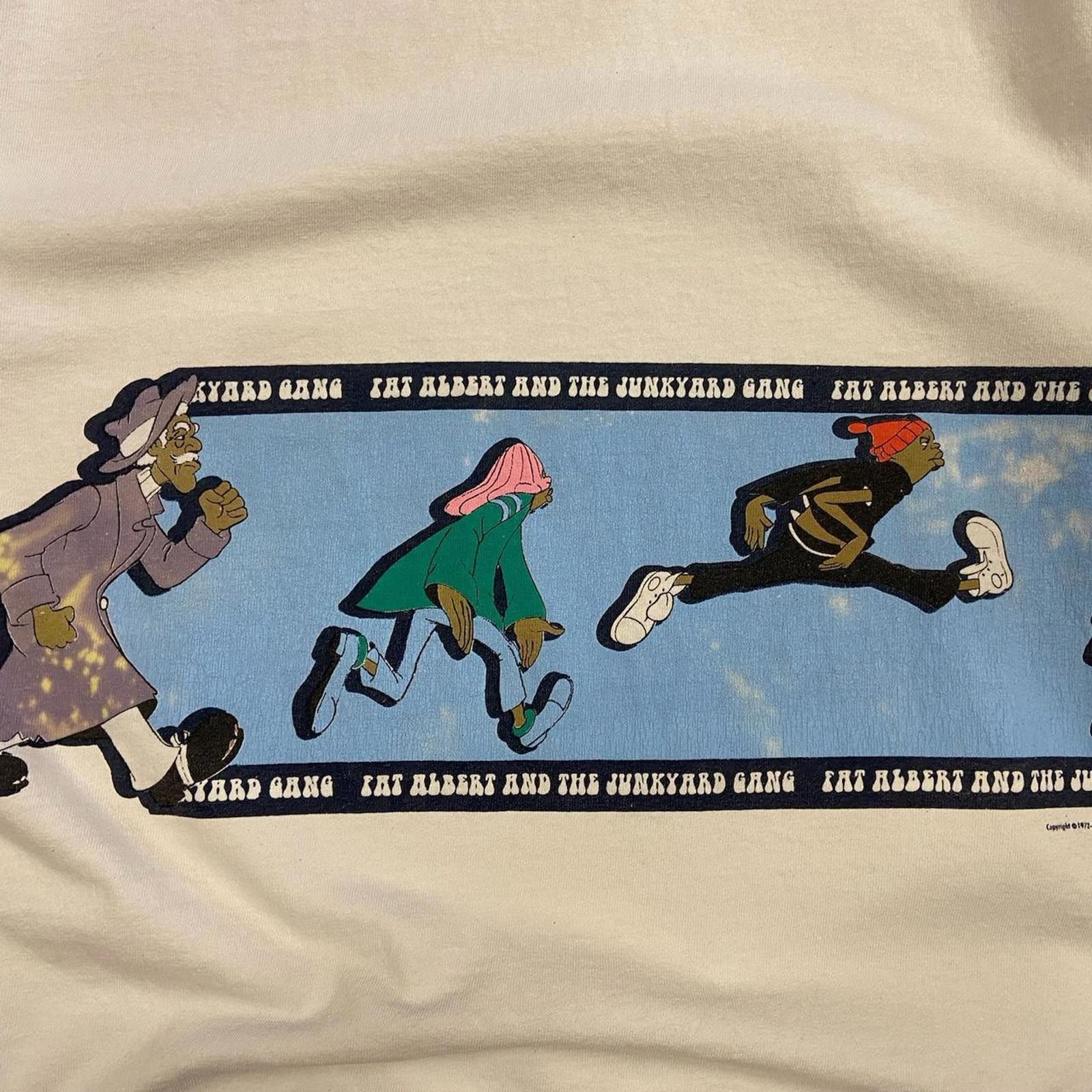 Vintage 90s Fat Albert & The Gang Tee Size US XL / EU 56 / 4 - 7 Thumbnail
