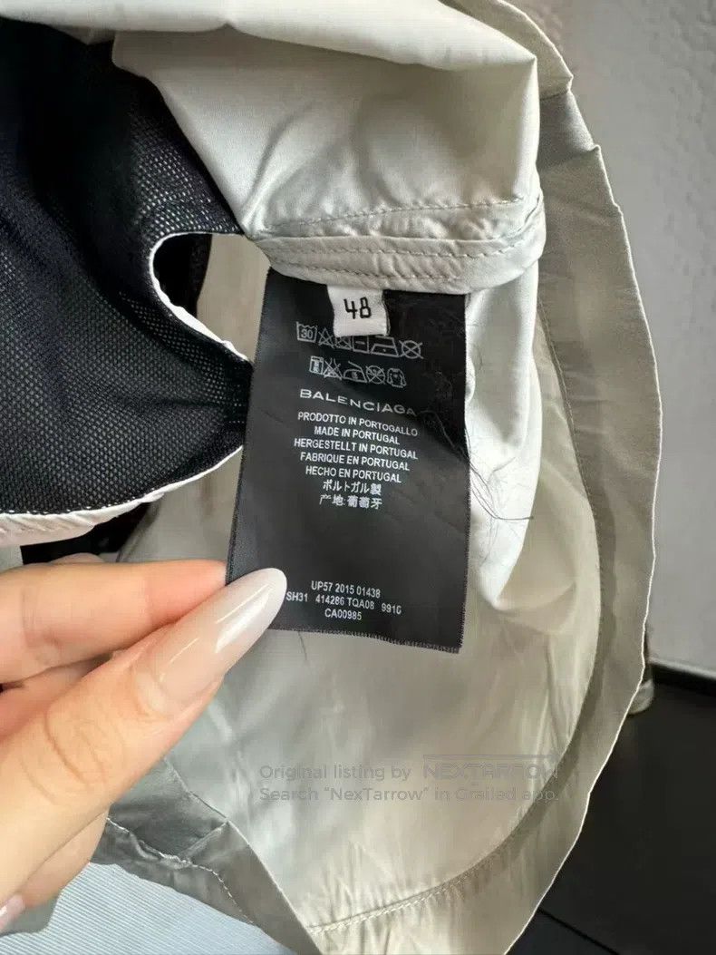 Balenciaga Balenciaga Gray Side-Zip Short Pants Size US 32 / EU 48 - 6 Thumbnail