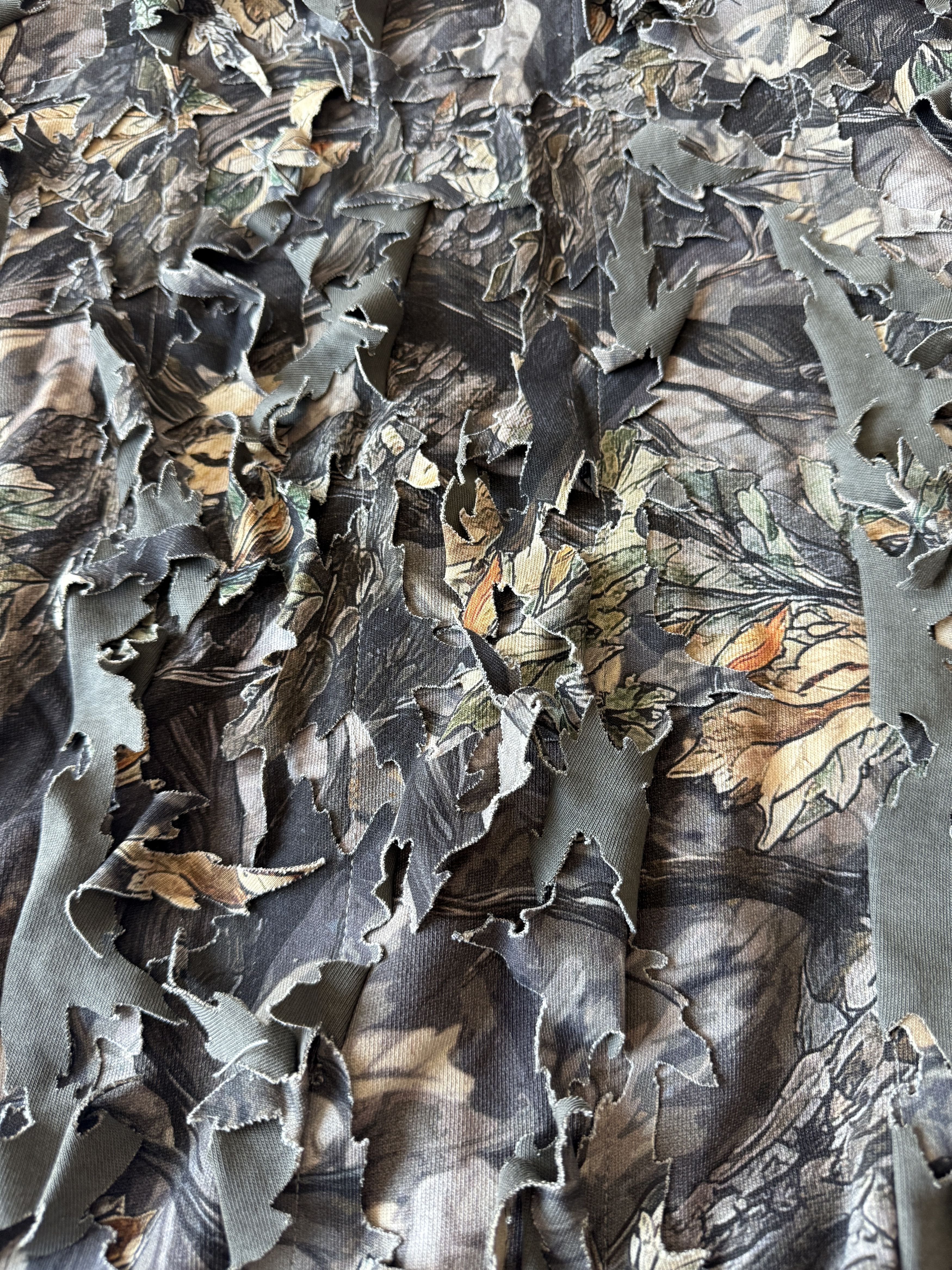 Bape BAPE TREE EDGE LASER CUT CROPPED SHARK FULL ZIP HOODIE Size US XL / EU 56 / 4 - 8 Thumbnail