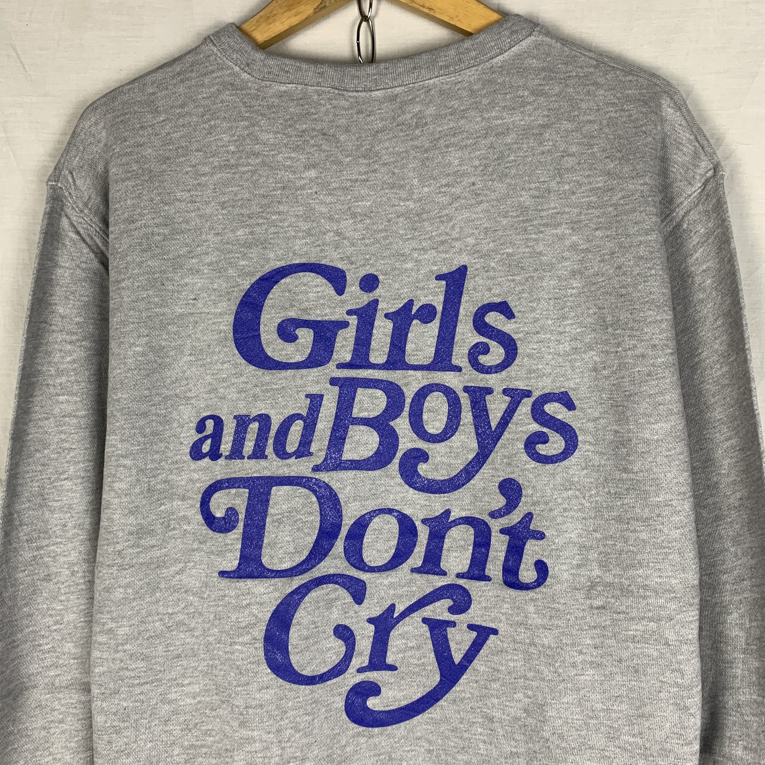 Japanese Brand Girls Boys Dont Cry Sweatshirt Crewneck Size US XL / EU 56 / 4 - 2 Thumbnail