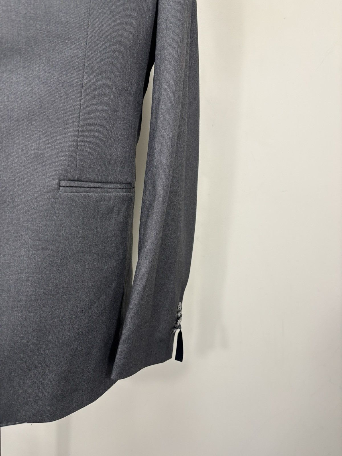 Other Linea Sartoriale Men’s Grey Super 150s Wool Blazer Jacket Size 42R - 5 Thumbnail