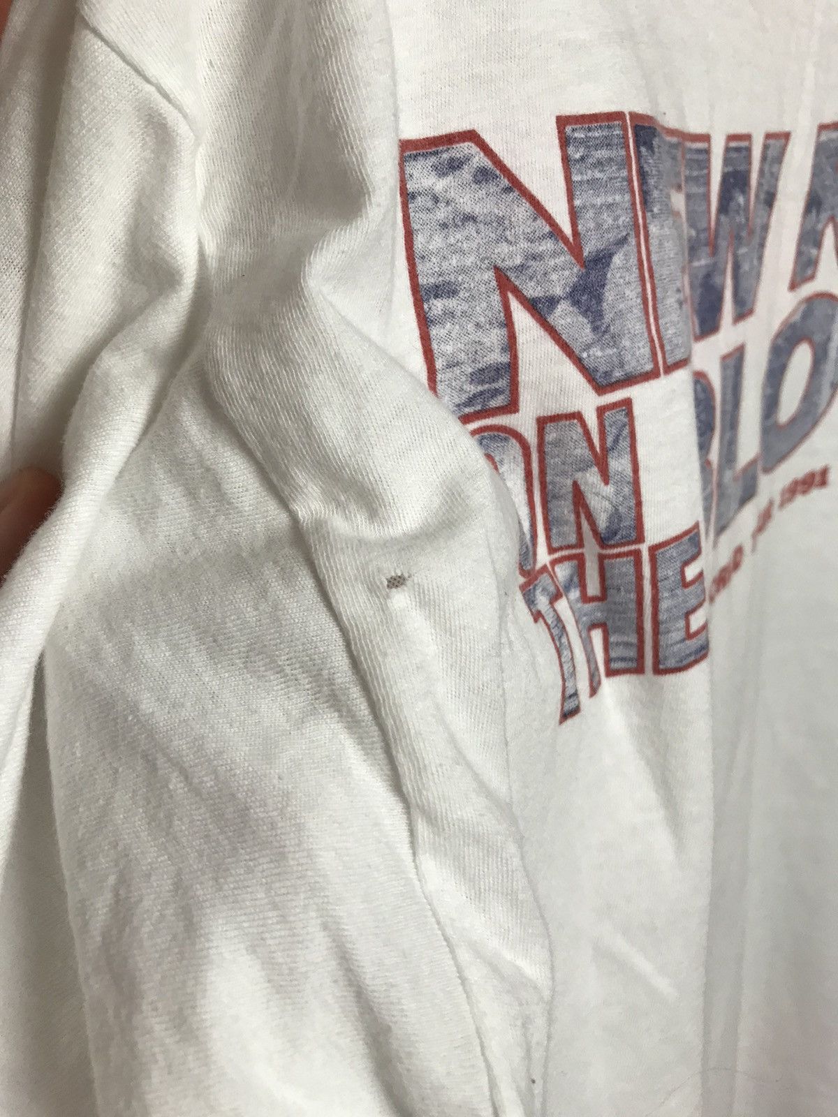 Band Tees Vintage 1991 New Kids on the block band tee Size US M / EU 48-50 / 2 - 7 Thumbnail