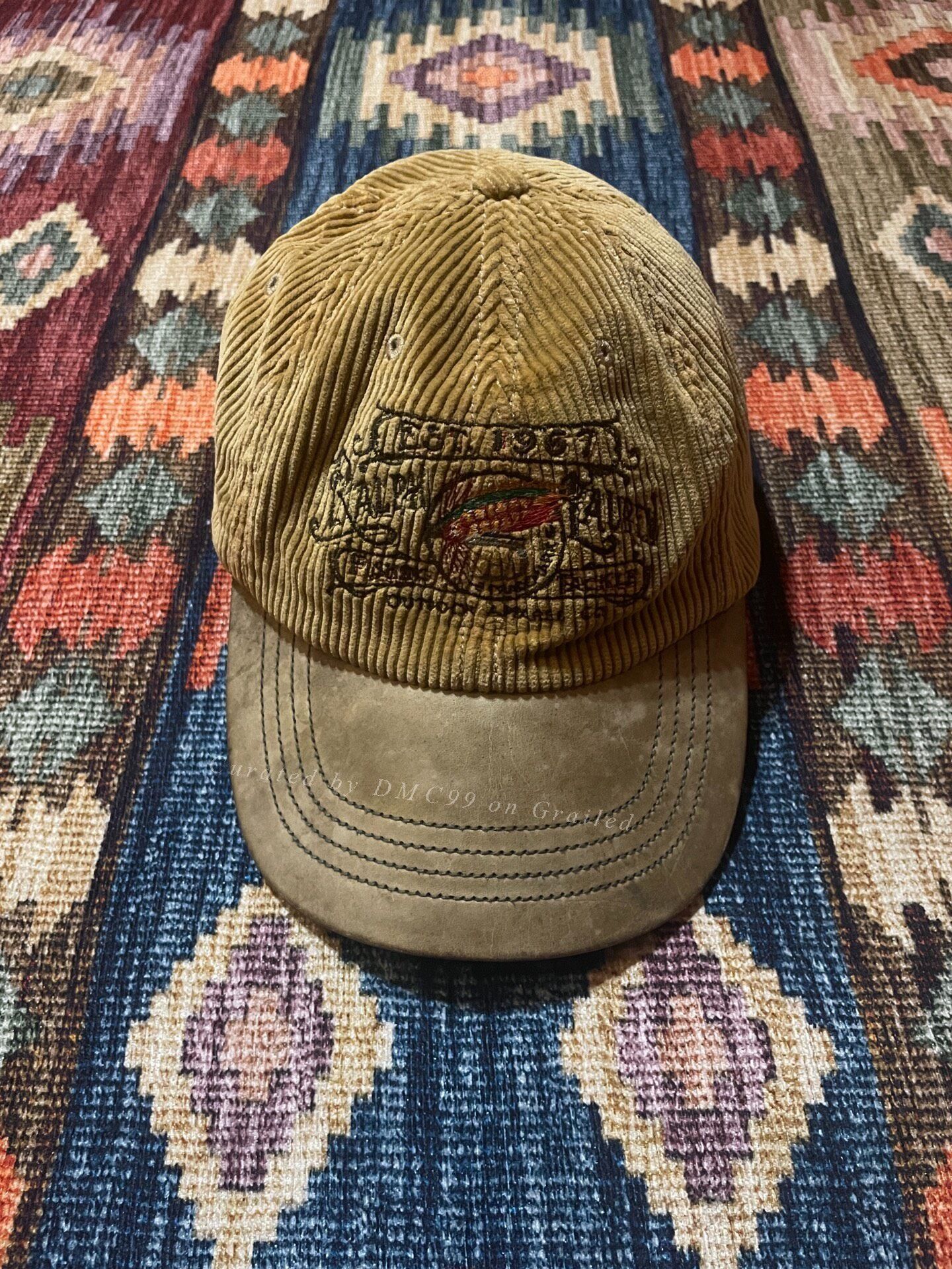 Polo Ralph Lauren RALPH LAUREN Vintage Corduroy Fishing Cap Size ONE SIZE - 1 Thumbnail
