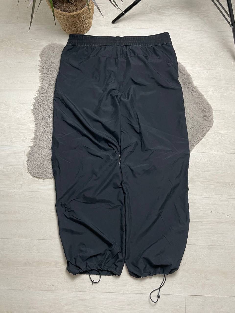 Nike × Vintage Nike Vintage Y2k Nylon Drill Track Baggy Pants Size US 41 - 5 Thumbnail