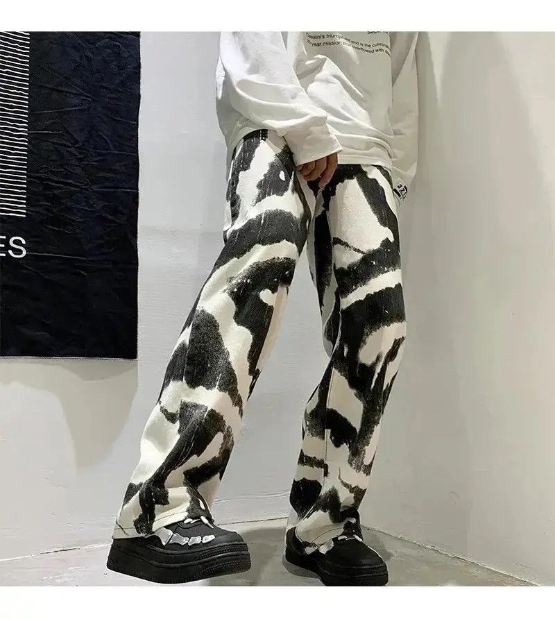 Japanese Brand Streetwear Tie-dye Jeans Size US 32 / EU 48 - 6 Thumbnail