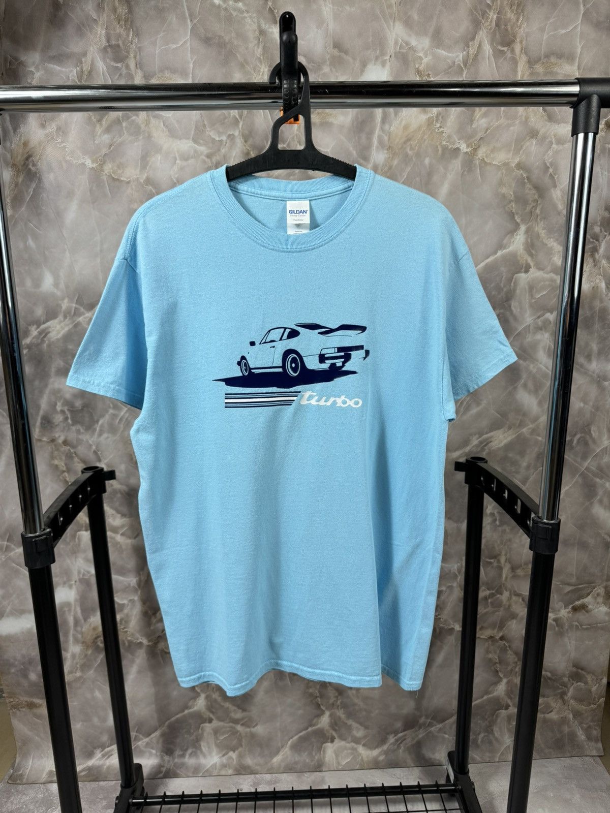 Vintage Porche 911 turbo Y2k Tee Size US M / EU 48-50 / 2 - 1 Thumbnail
