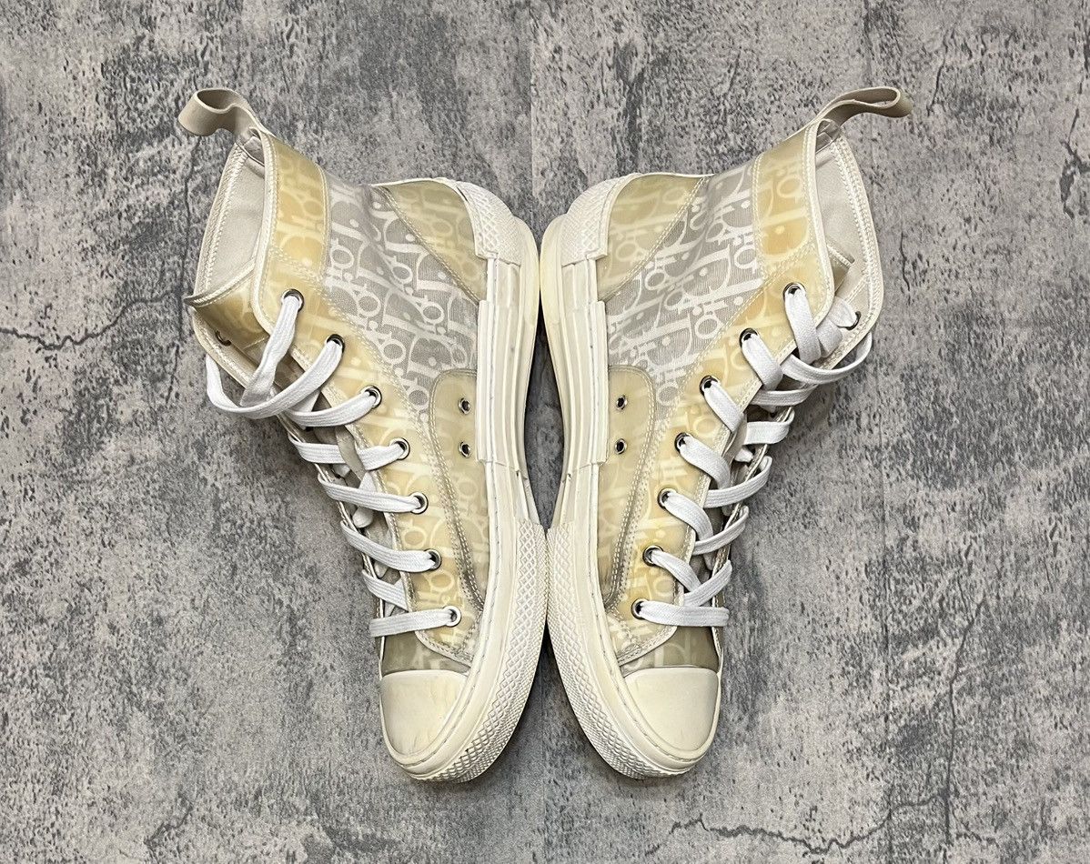 Dior Dior B23 High Top Sneakers Size US 9 / EU 42 - 4 Thumbnail