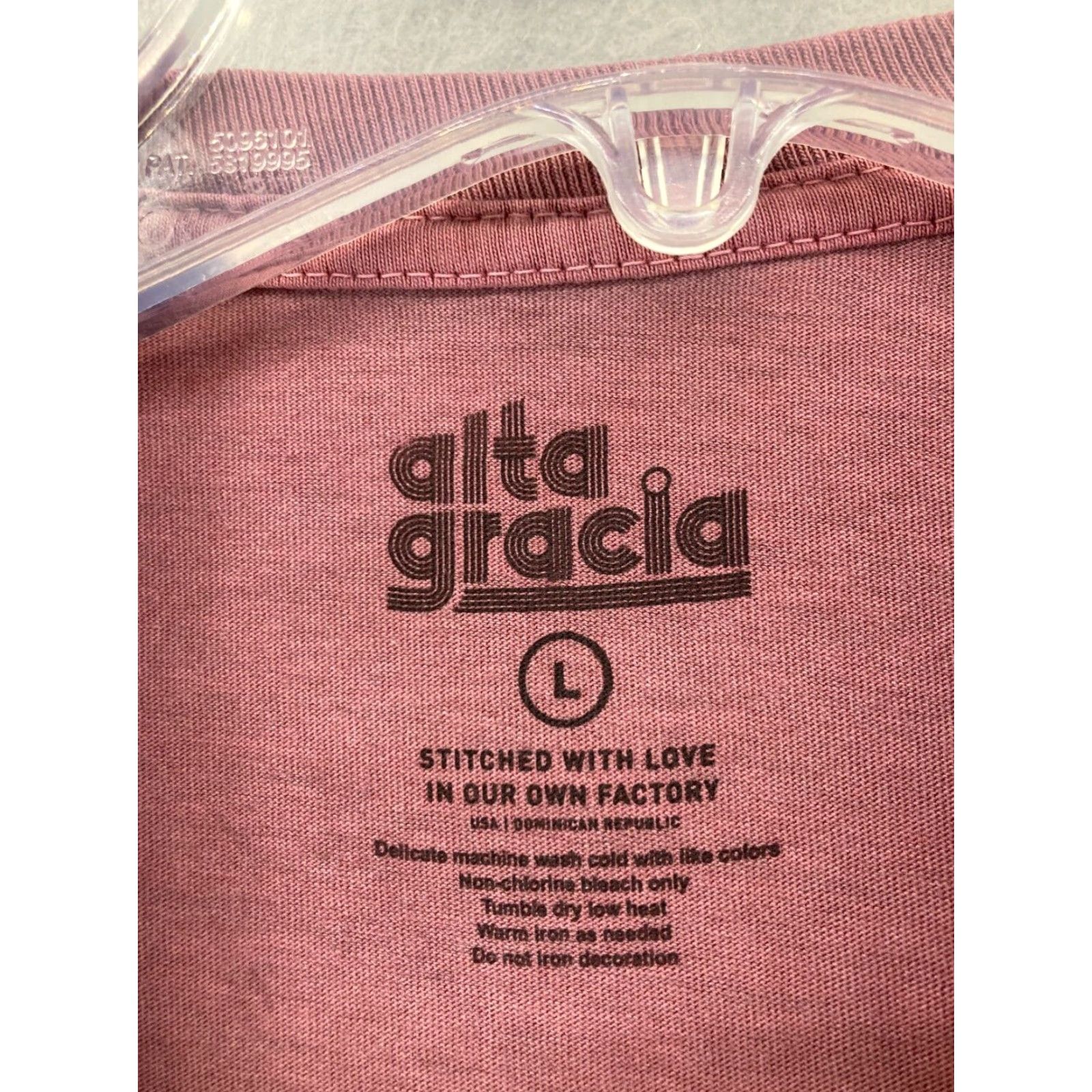 Vintage Alta Gracia Women's T-Shirt Large Pink Cat Graphic Pocket Casual Collared Jersey Size L / US 10 / IT 46 - 7 Thumbnail