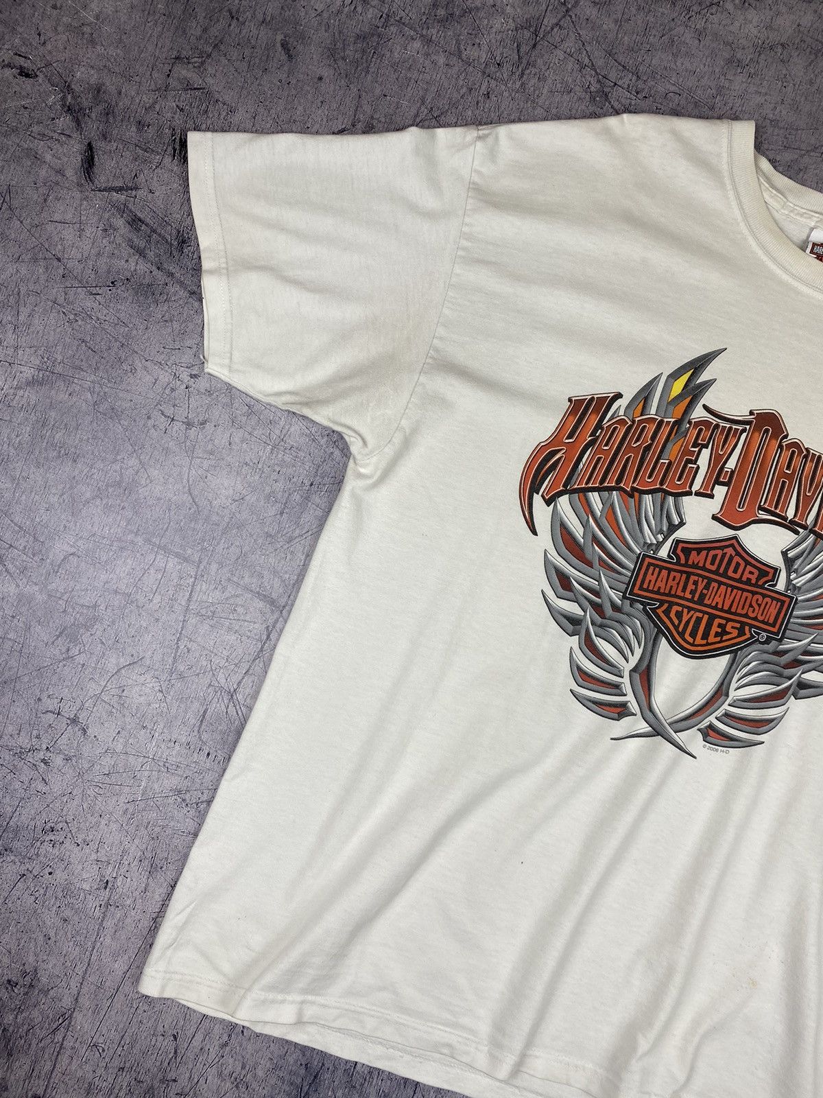Harley Davidson Vintage Harley Davidson Las Vegas Tee T Shirt Size XL Size US L / EU 52-54 / 3 - 3 Thumbnail