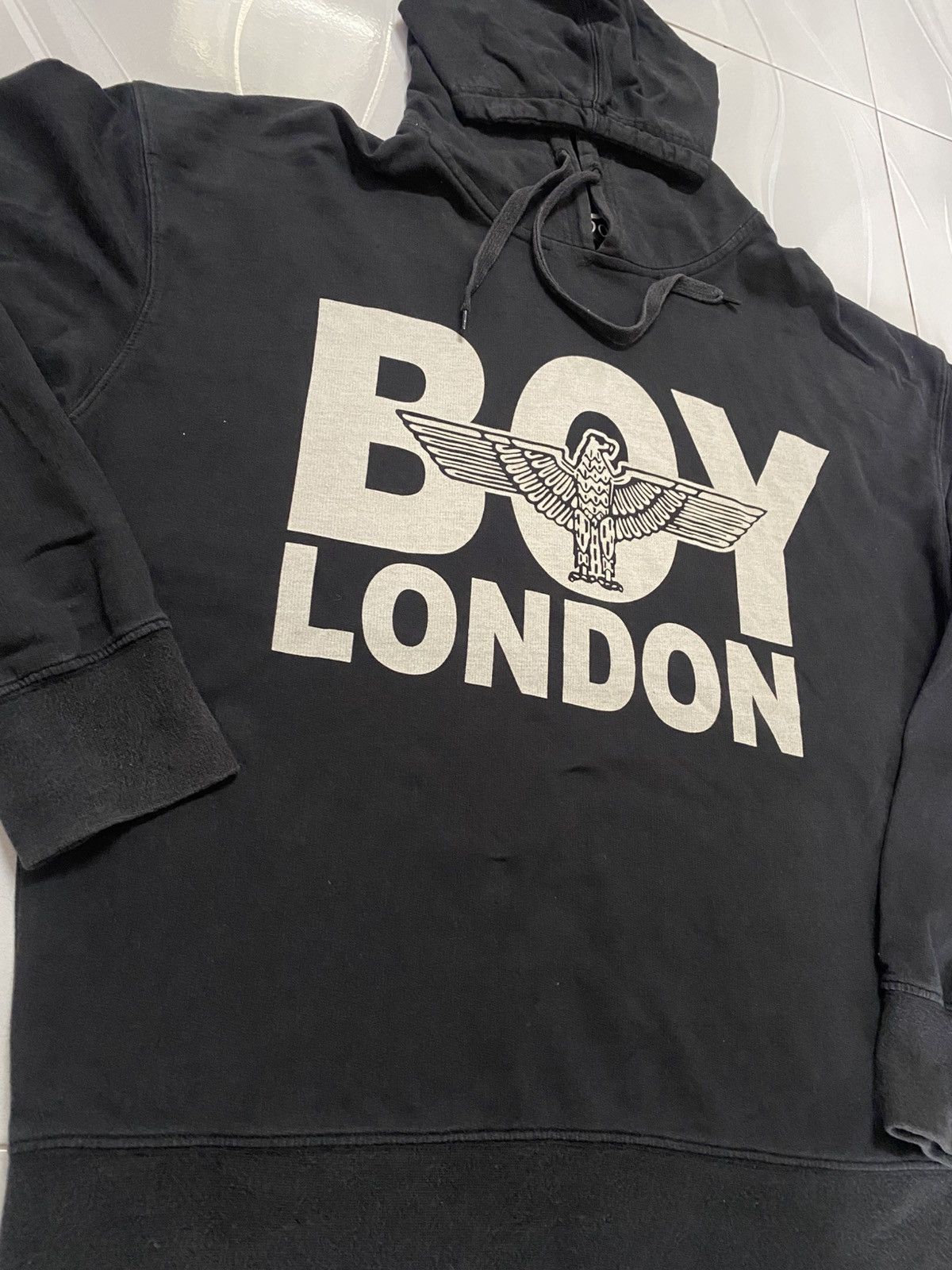 Boy London Vintage Black Boy London hoodie with white logo #hoodie Size US M / EU 48-50 / 2 - 4 Thumbnail