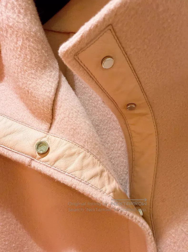 Loro Piana Loro Piana Pink Volcano Collar Baby Cashmere Long Coat Size S / US 4 / IT 40 - 6 Thumbnail