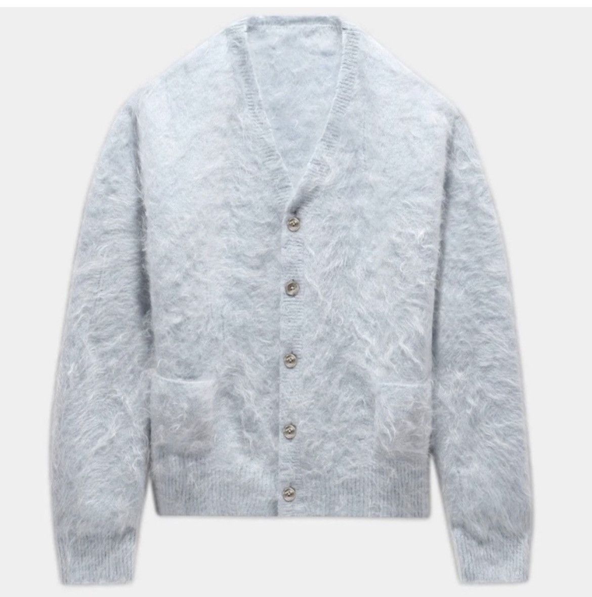 R13 Japanese Brushed Cashmere Cardigan medium Size US M / EU 48-50 / 2 - 2 Thumbnail