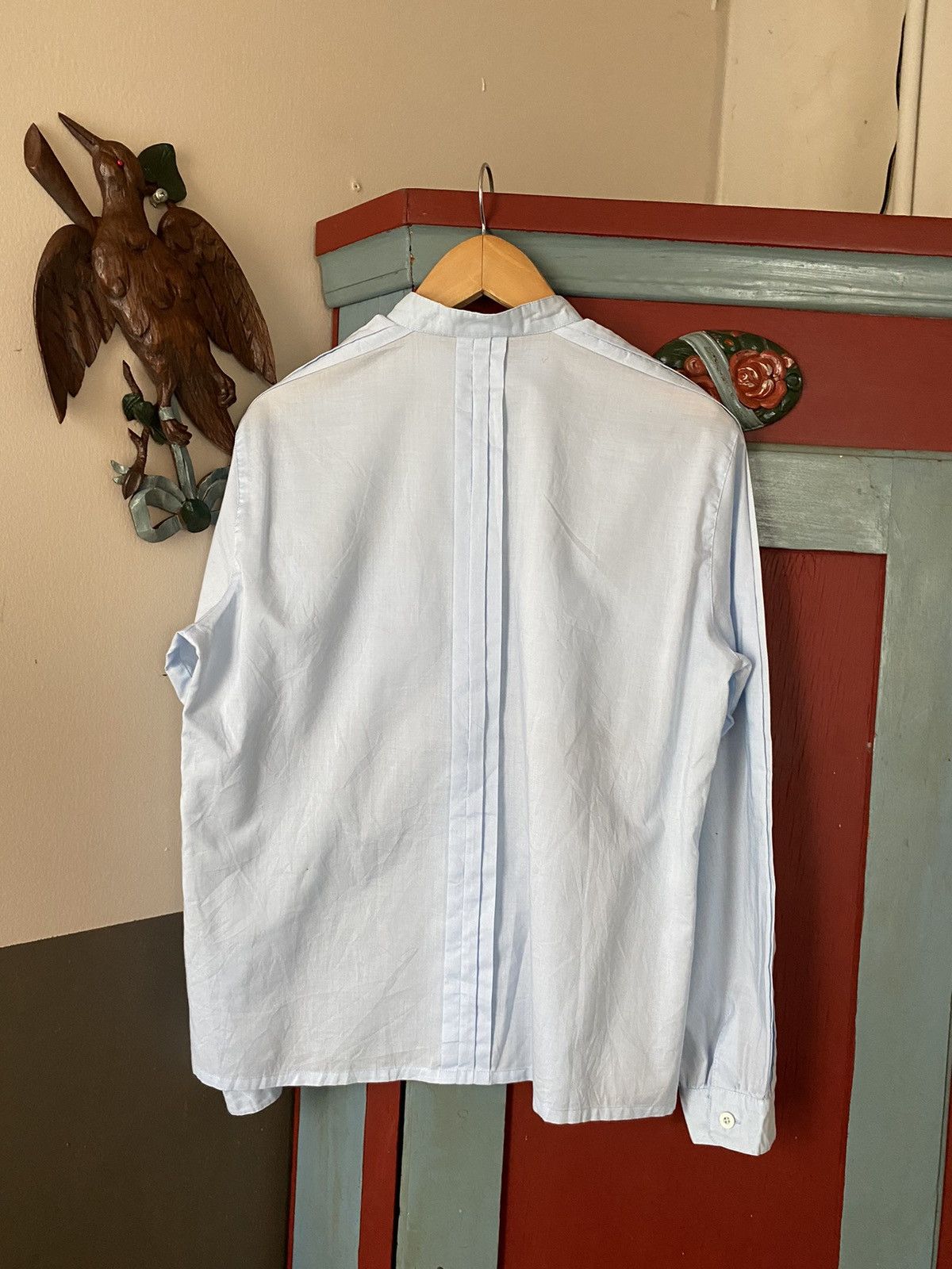 Courreges Courrèges Sky Blue Shirts Size L / US 10 / IT 46 - 2 Thumbnail